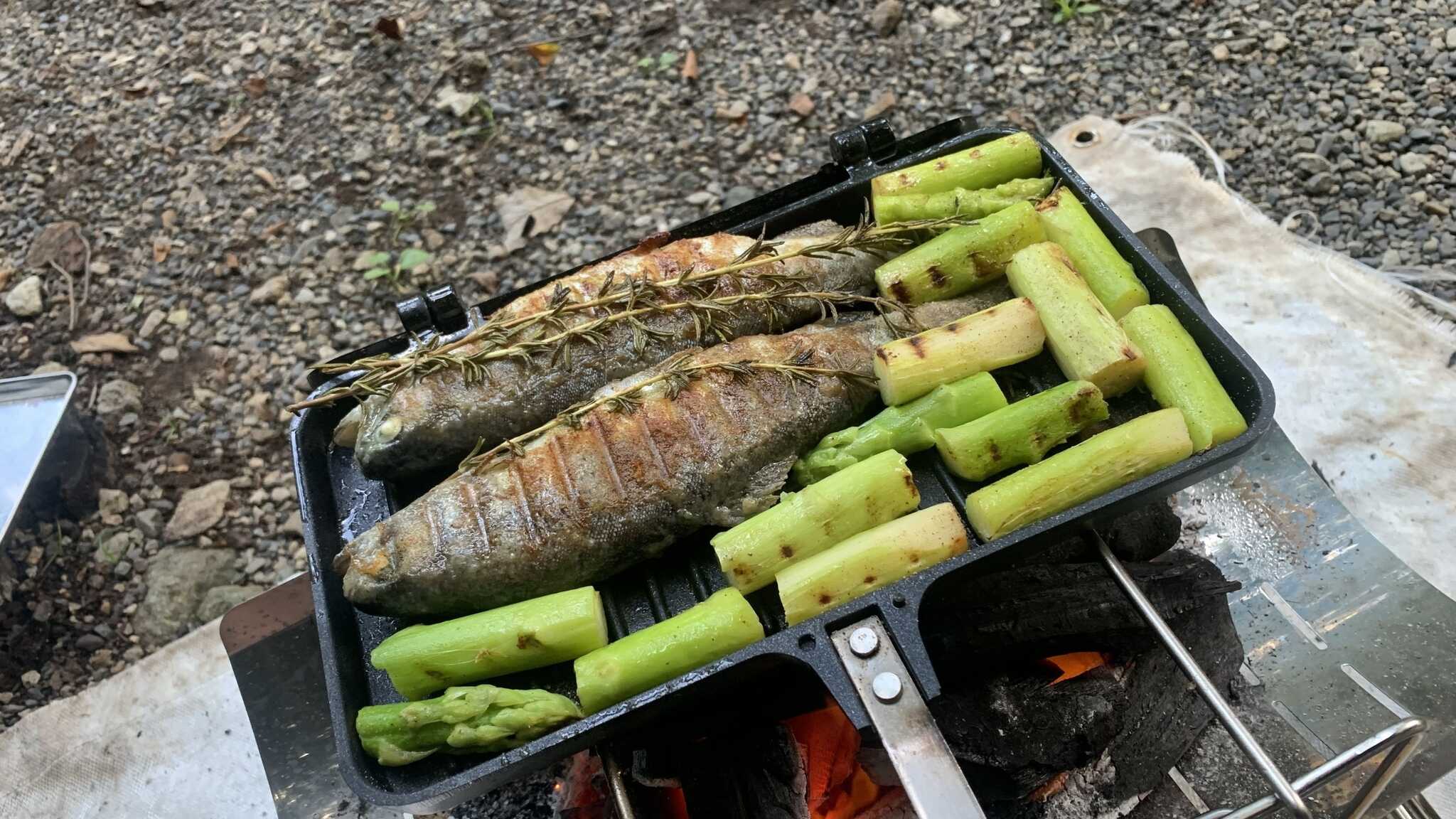 美味しかったけど、岩魚も食べたい
