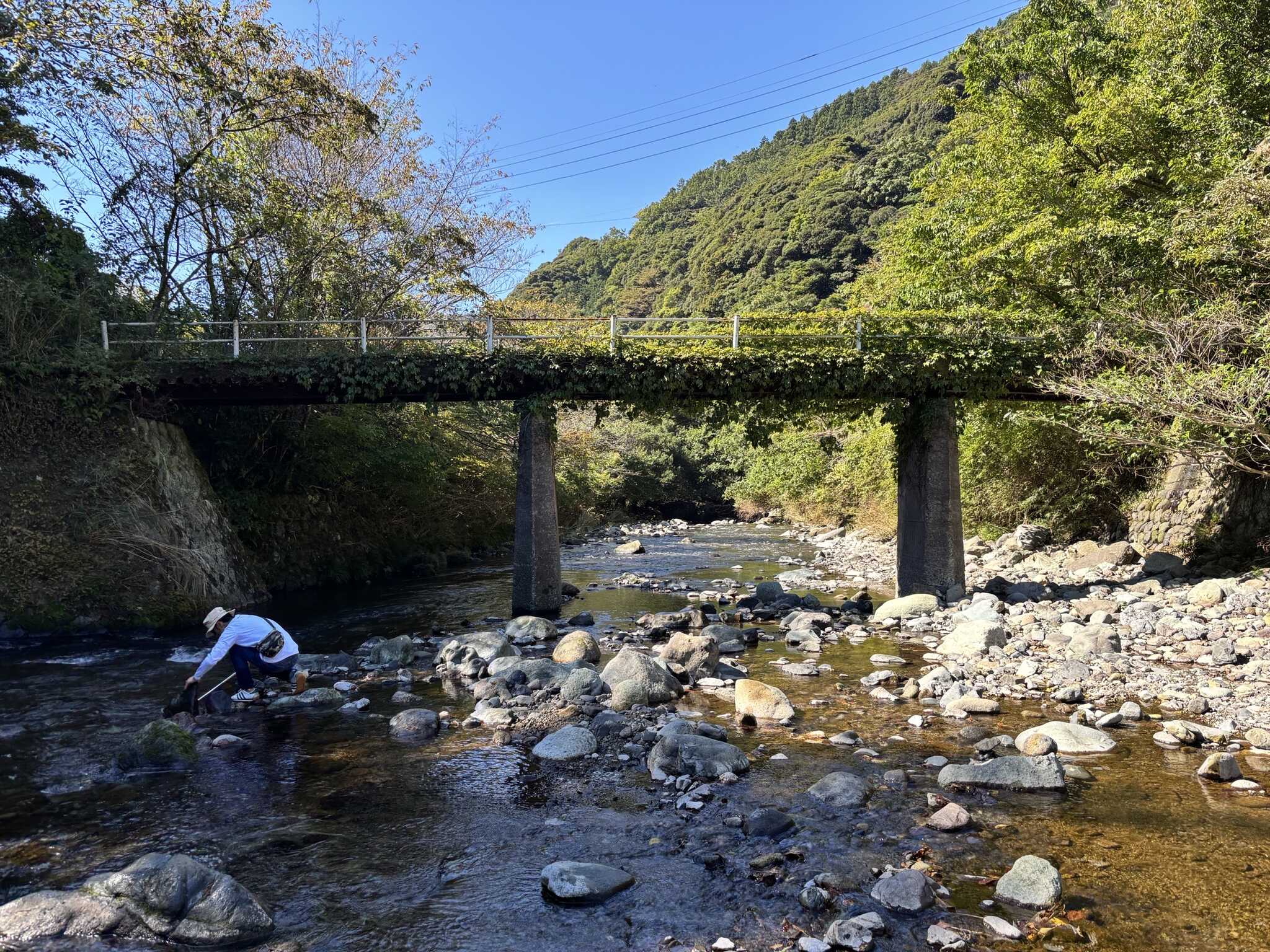 サイト内/横の川はすごく気持ちが良いです