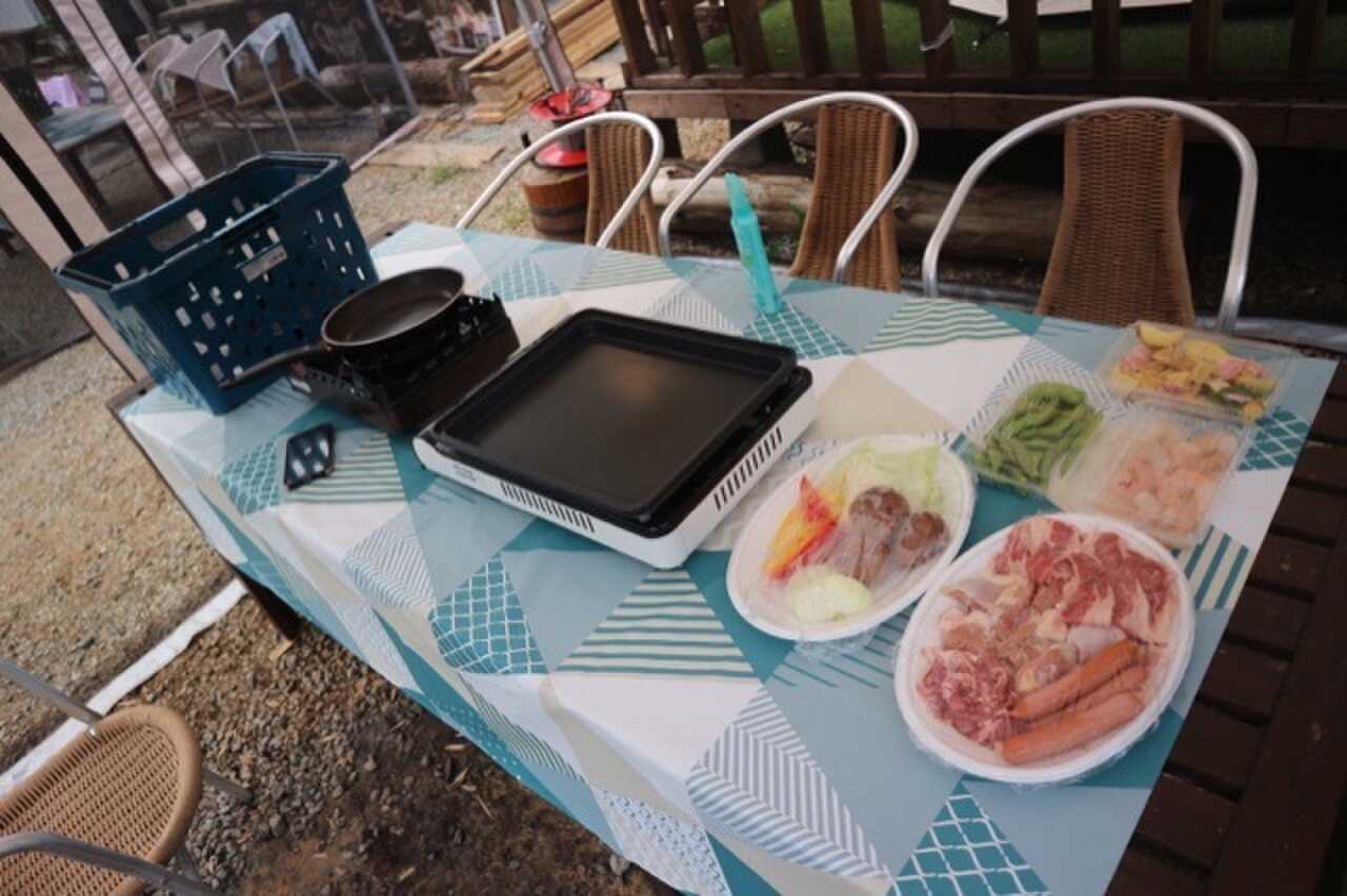 ホットプレートBBQ