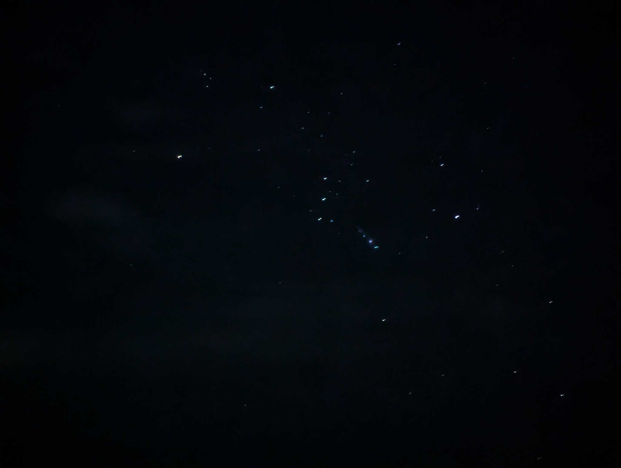 浜辺で見た星