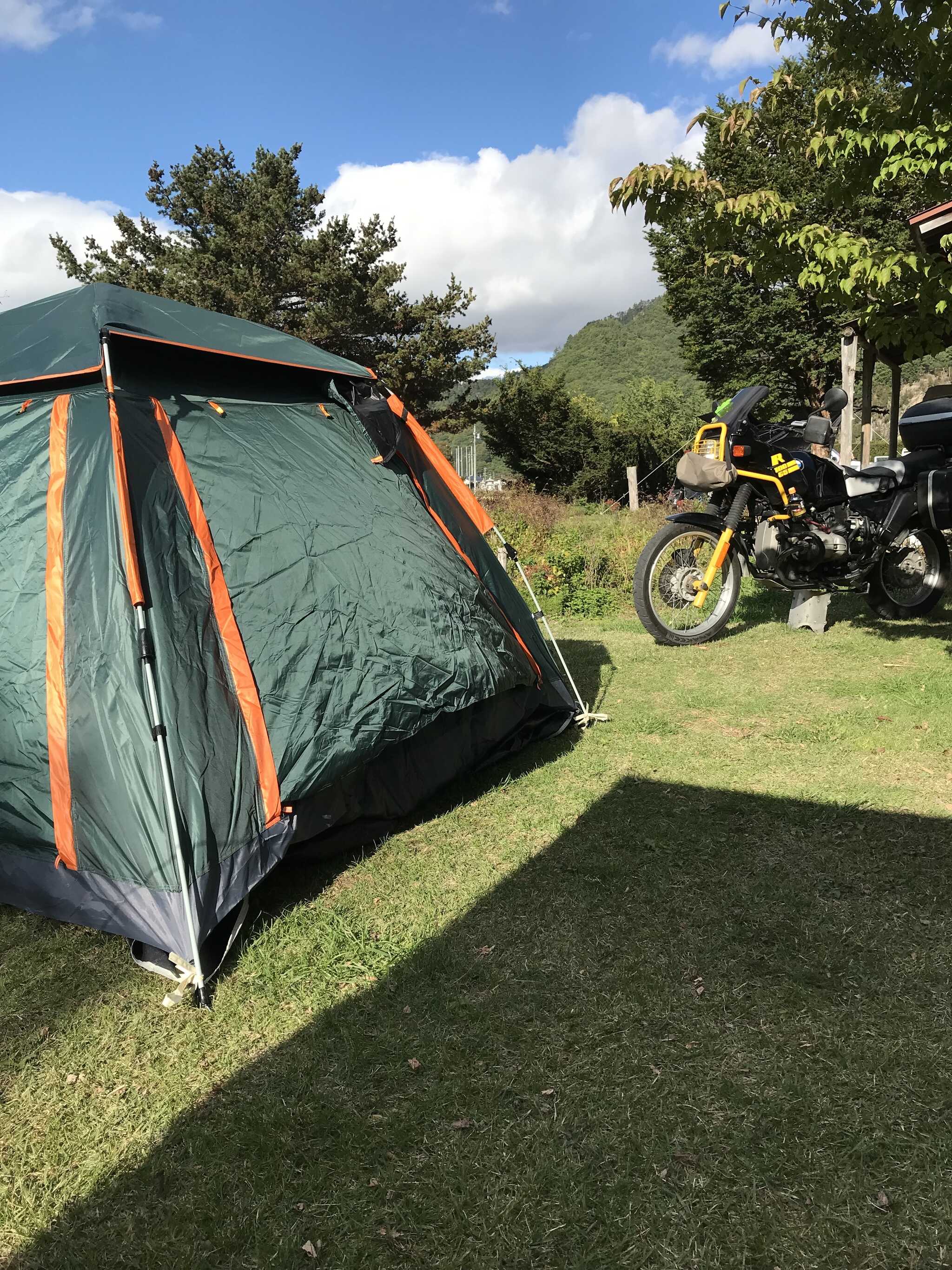 バイク乗り入れOK
