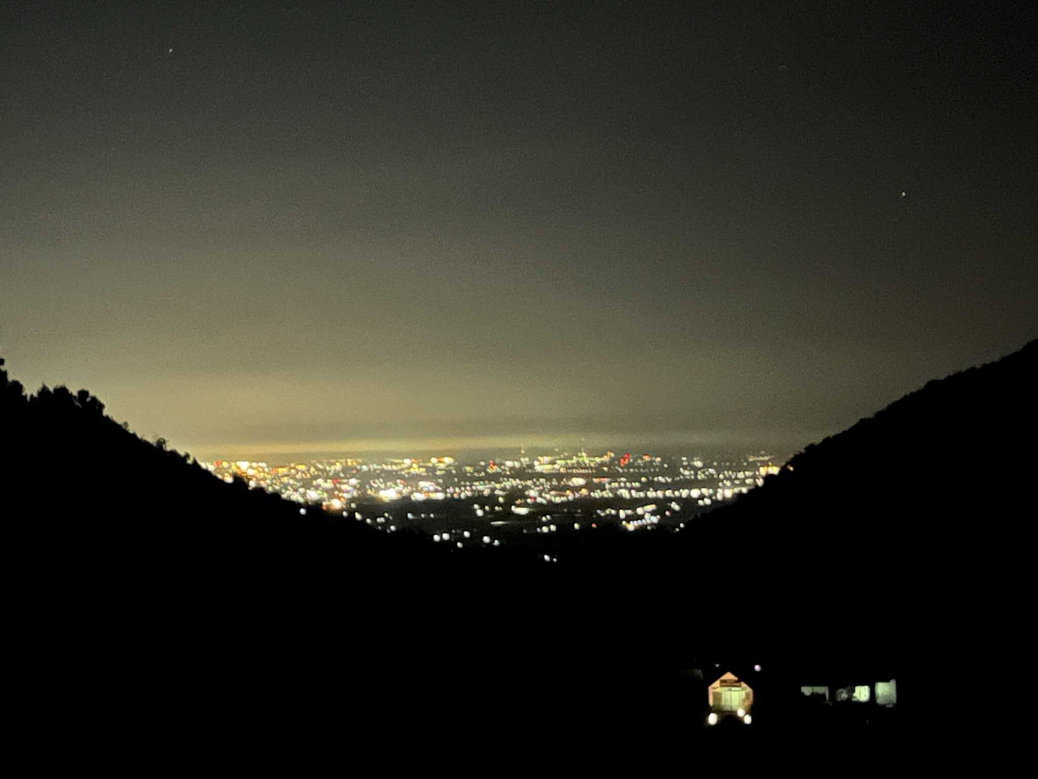夕日