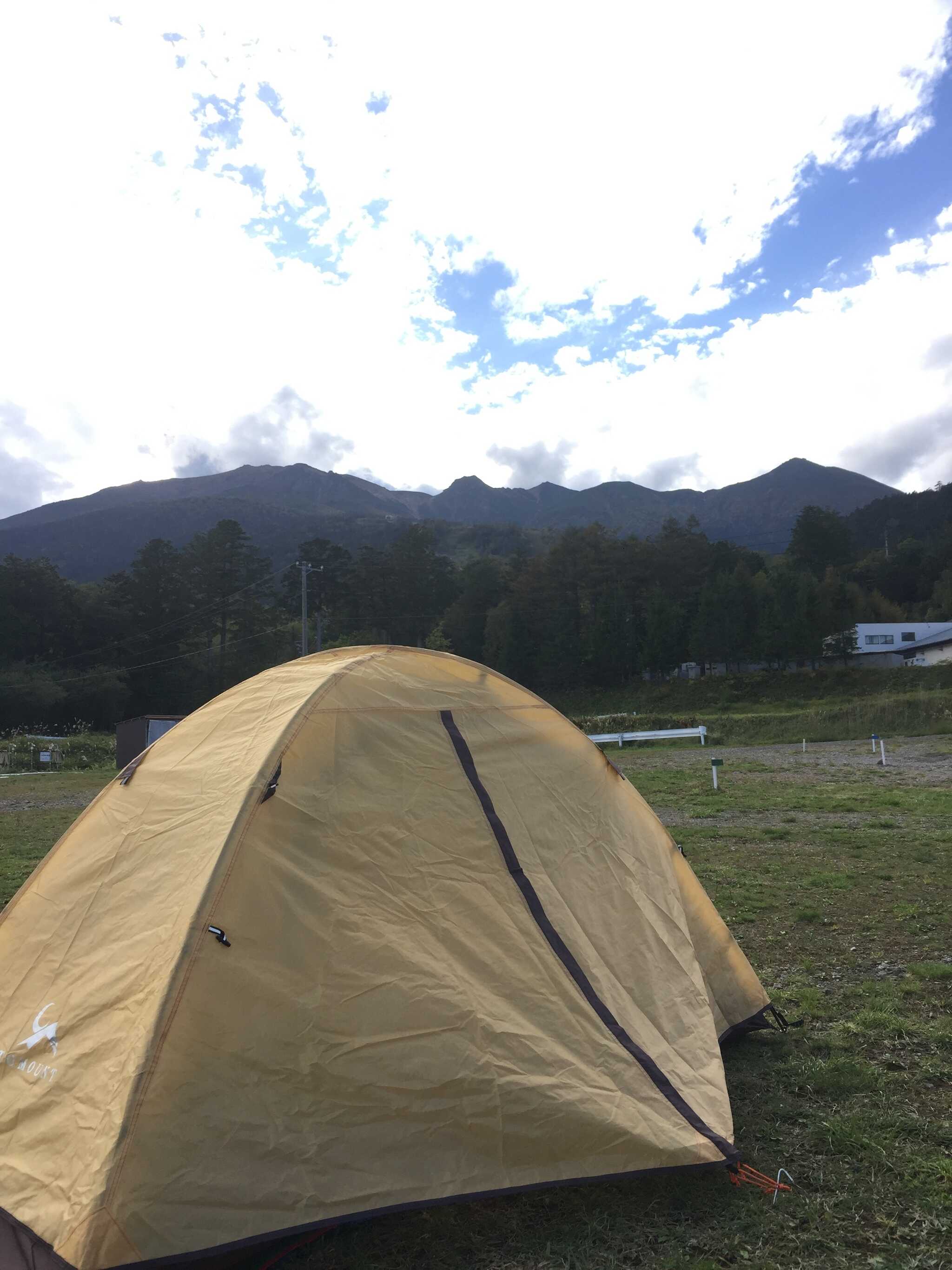 サイトから西側に御嶽山