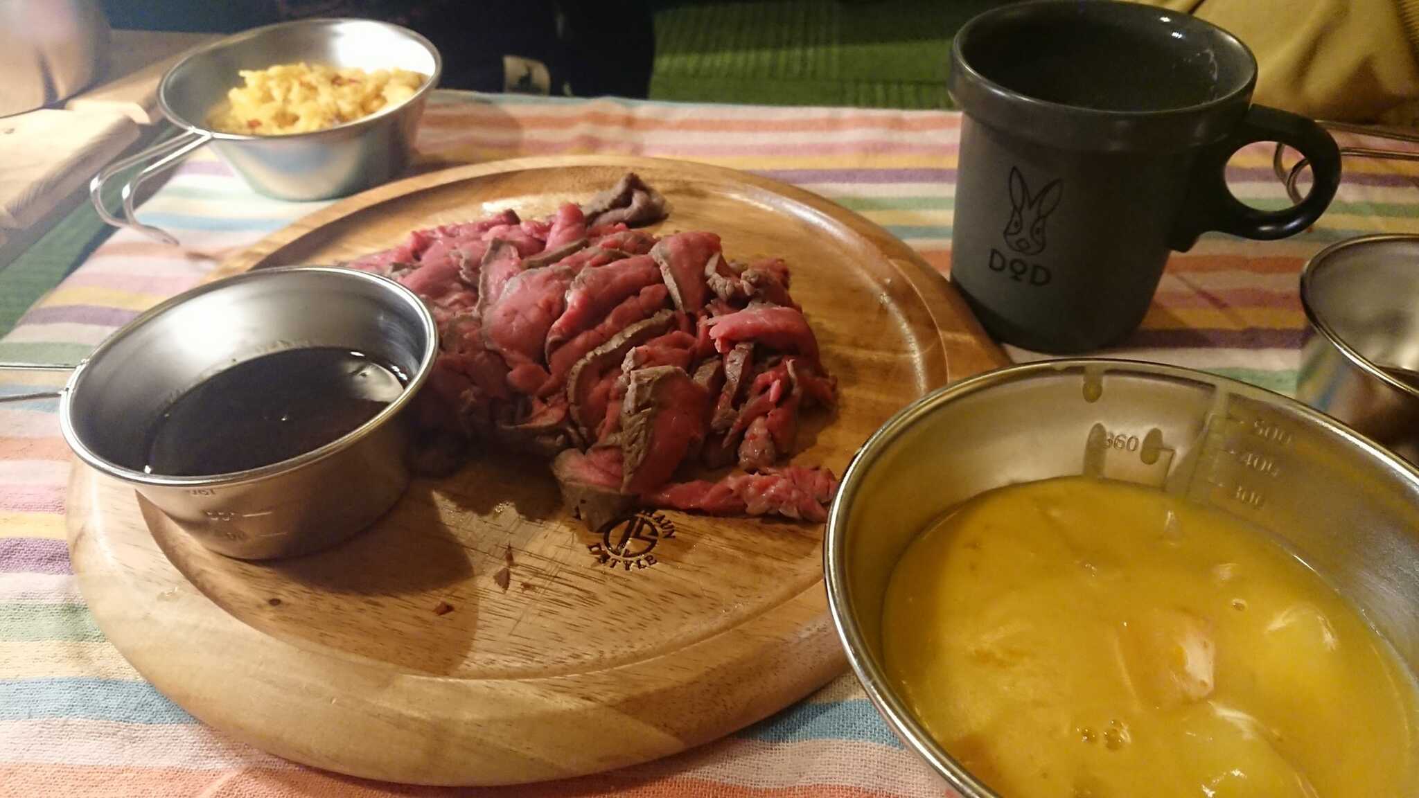 夕食