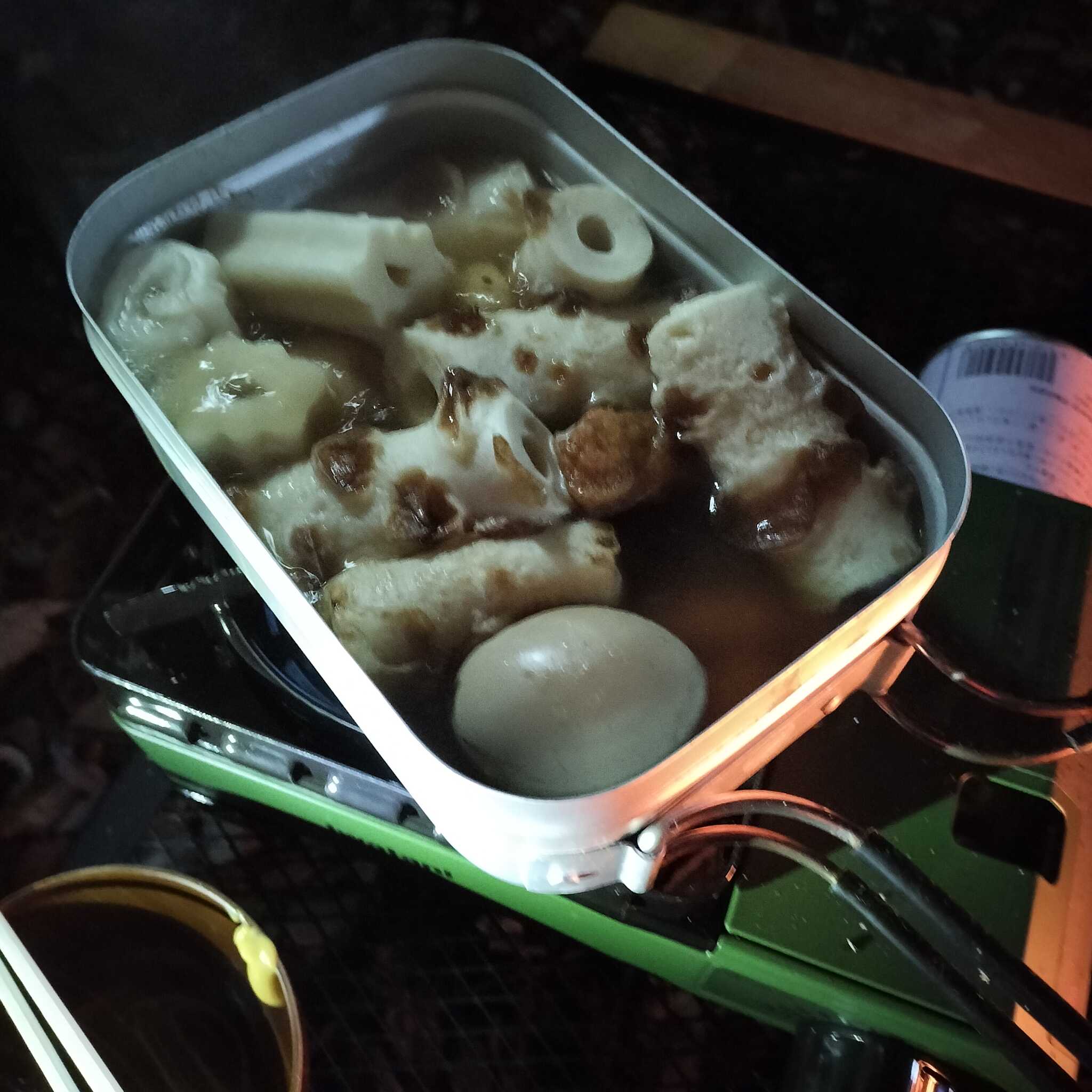 夜はアツアツのお・で・ん