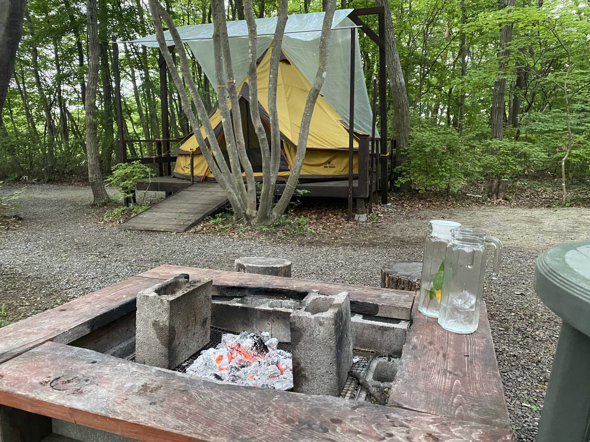 ForestCamp1 BBQ台