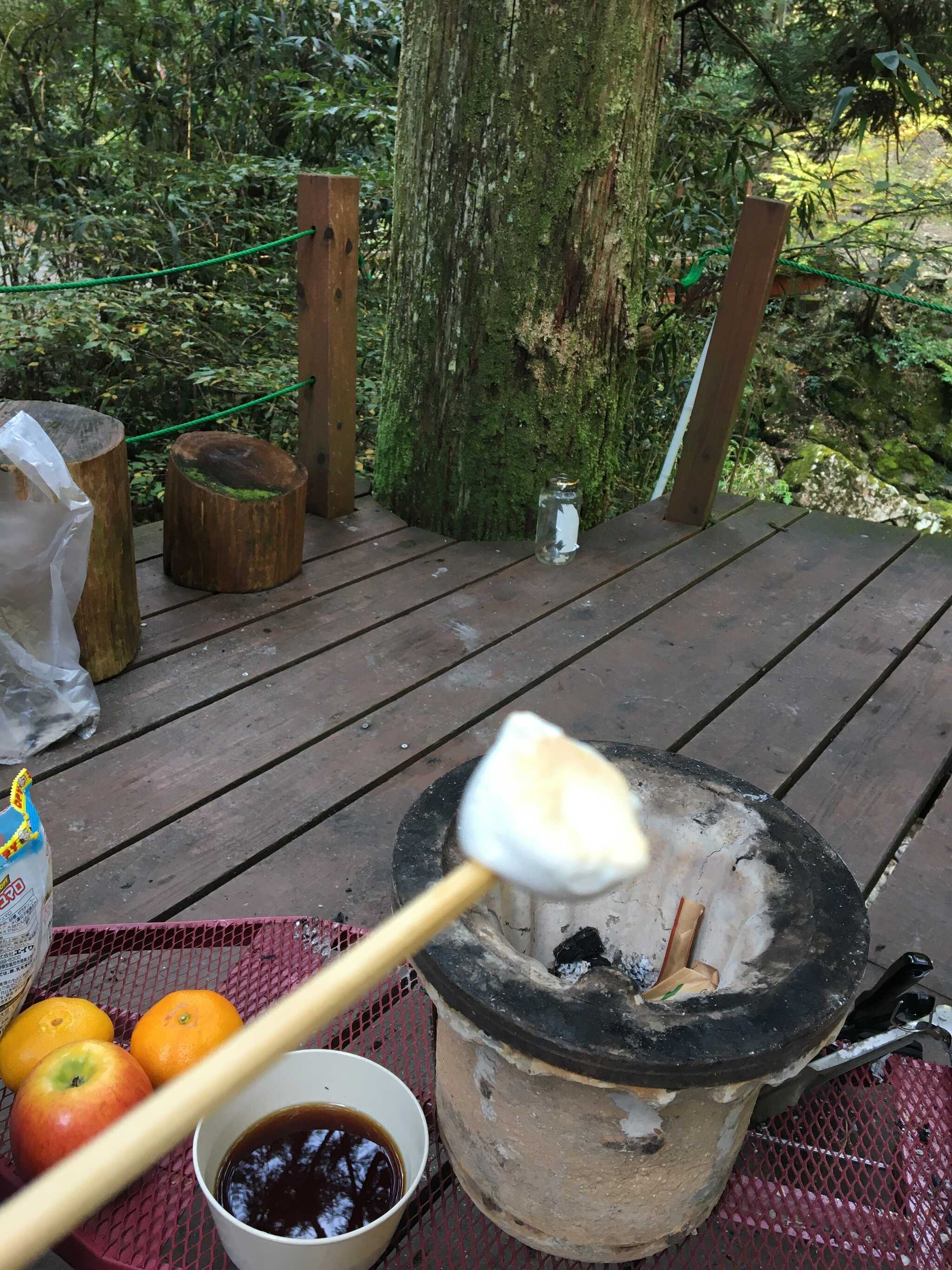 マシュマロ焼きました^_^