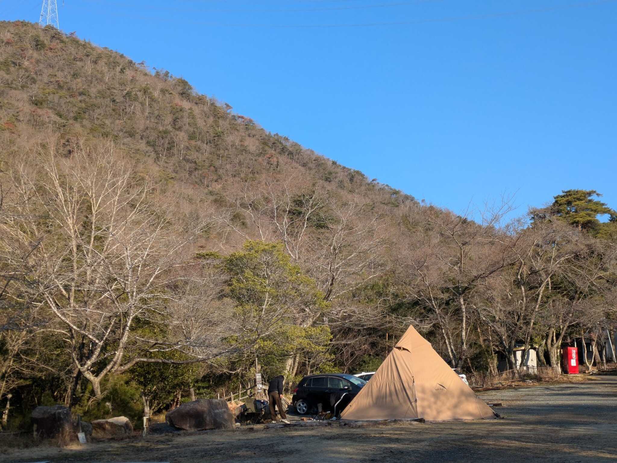 土日の利用でしたが、寒いからかBサイトは自分たち1組のみでした。