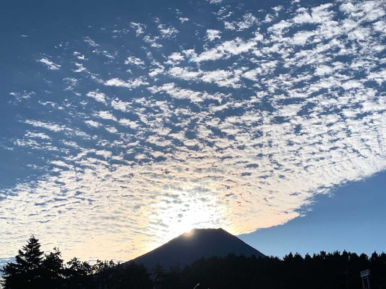 朝のご来光