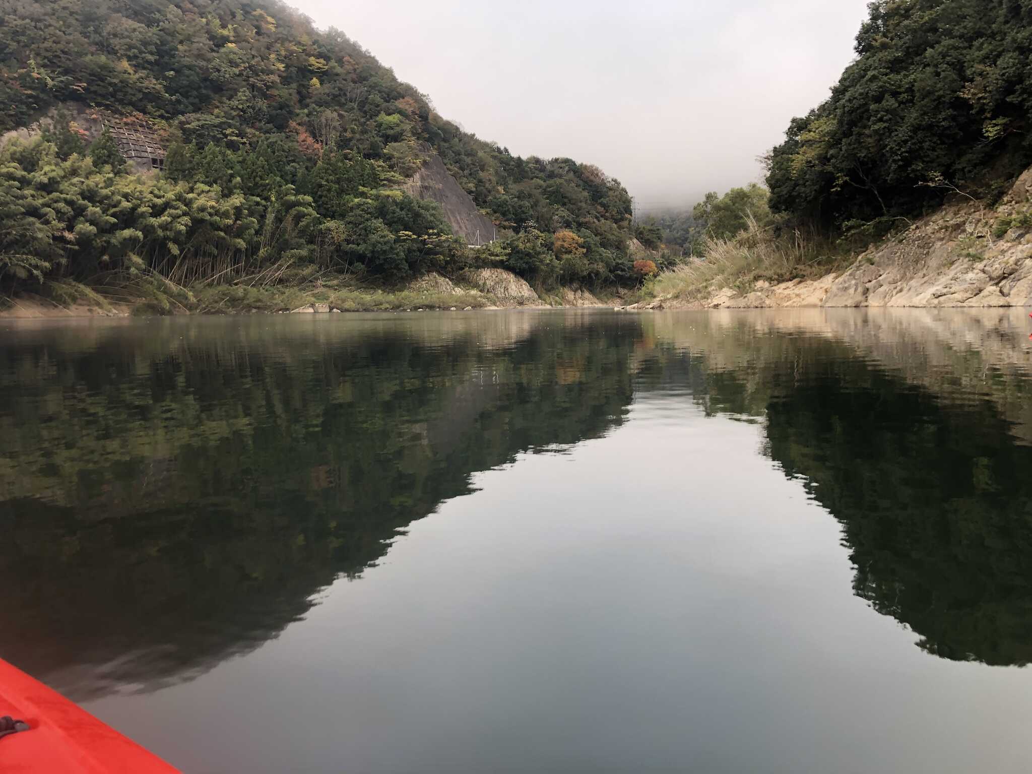 流れの静かな江の川