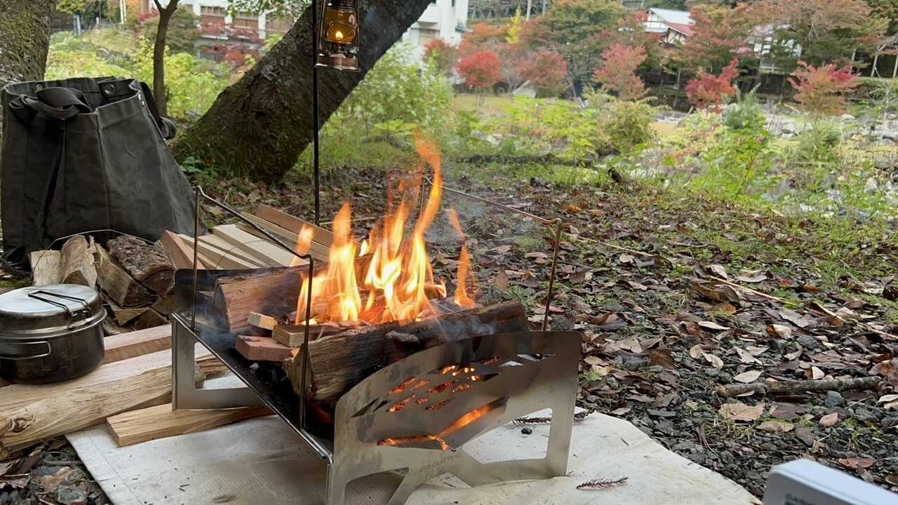焚き火