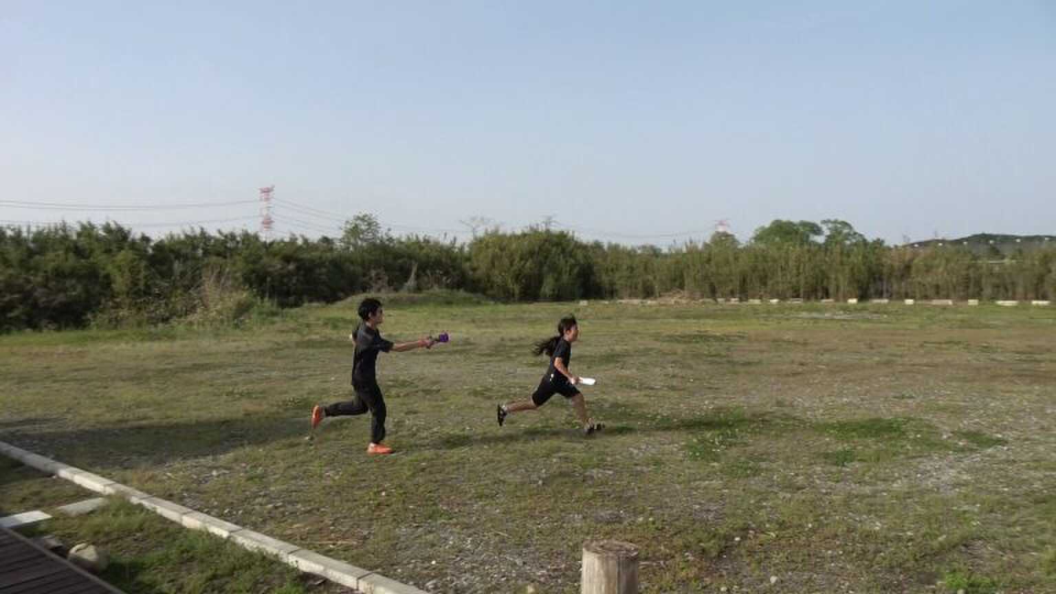 広大な遊びスペース