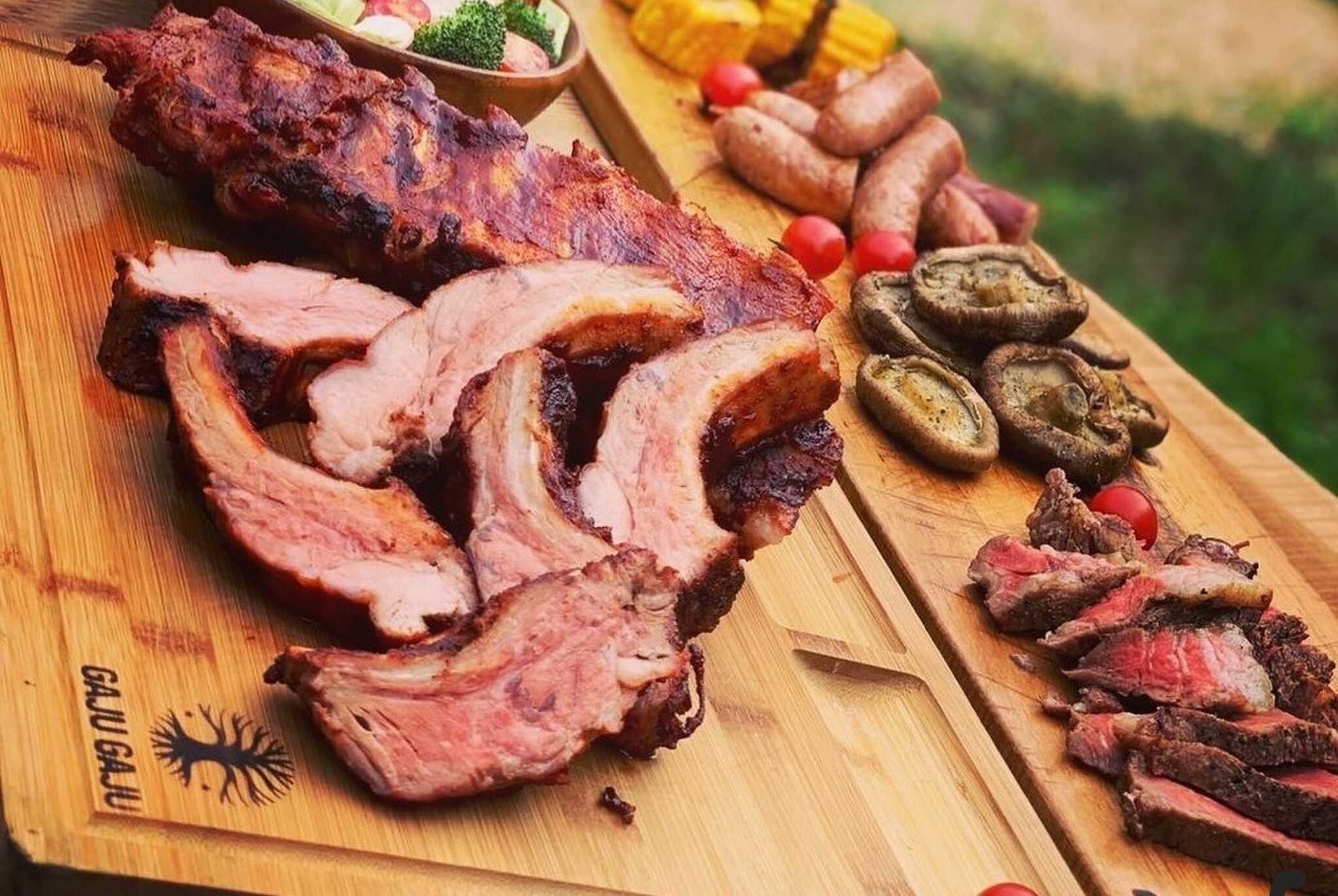 ガジュキャンプのお肉(インスタより抜粋)
