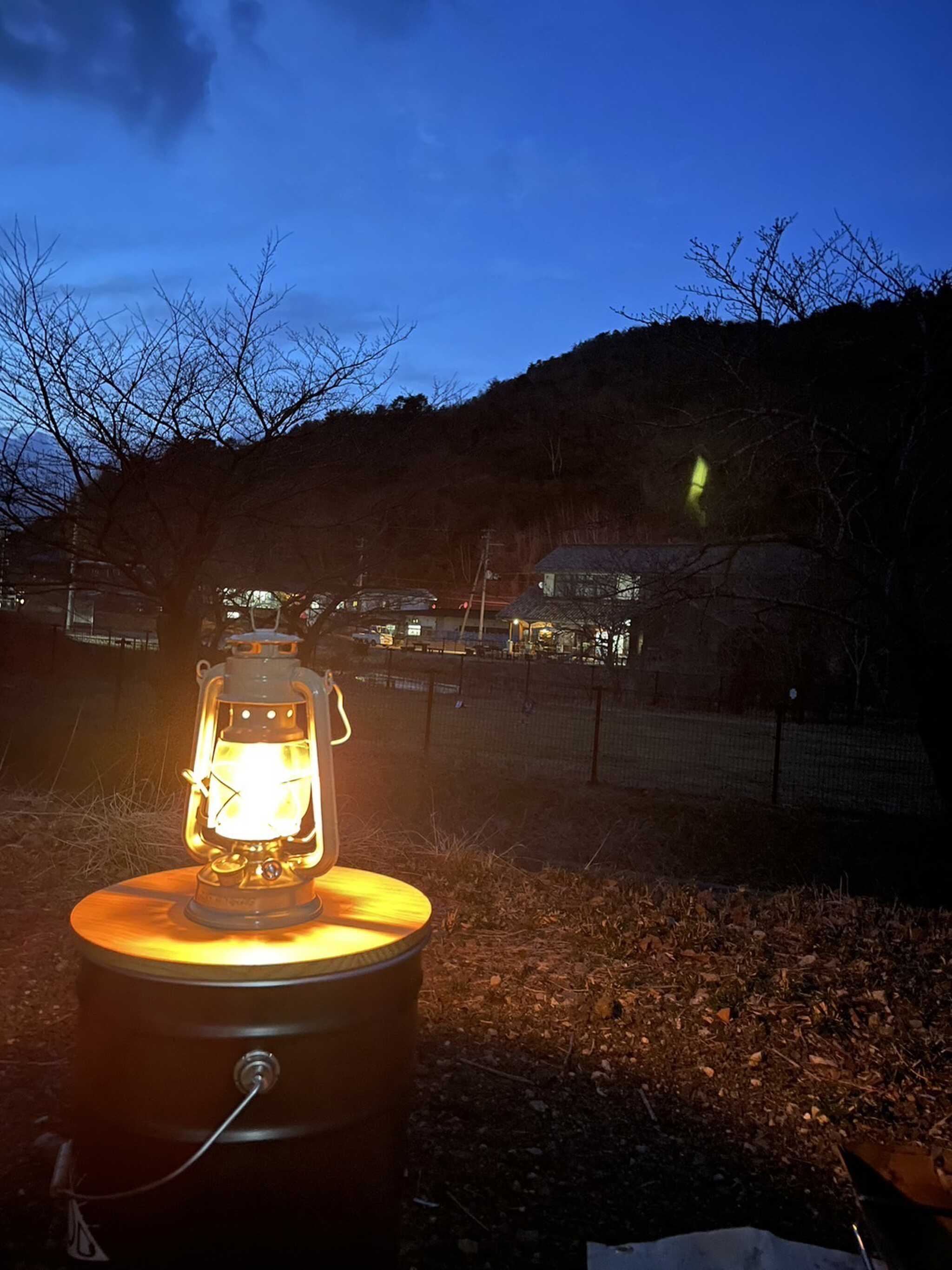 フォレスト区画から管理棟を向かって撮った写真