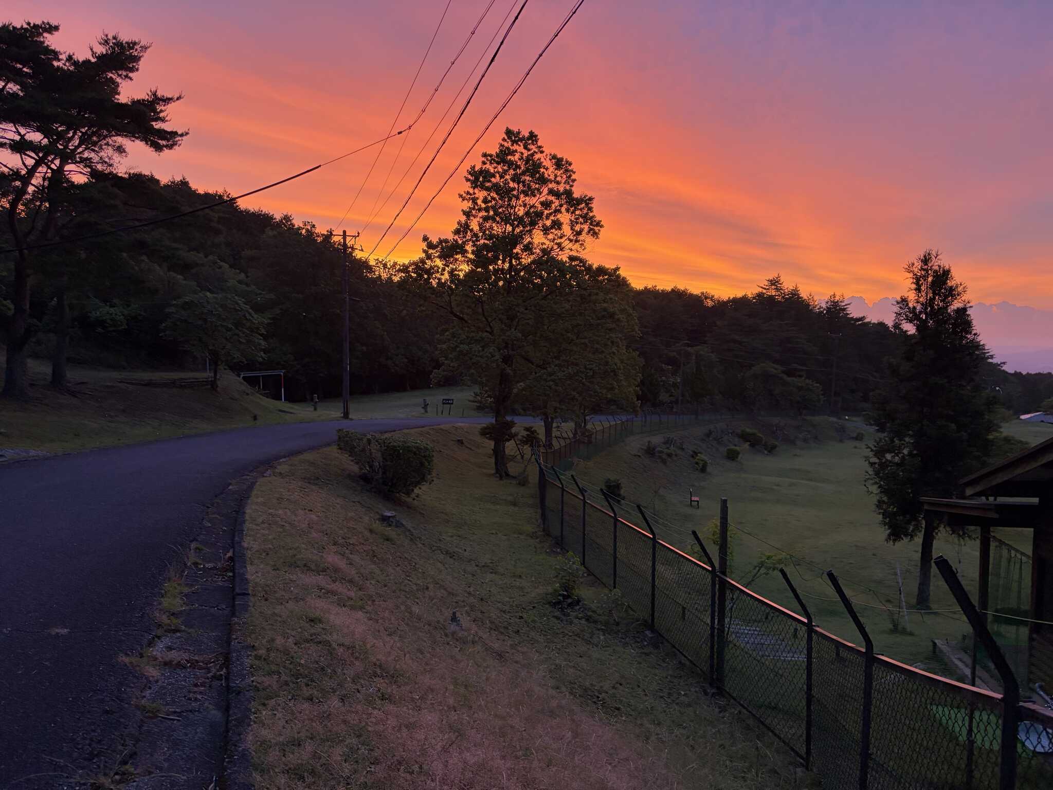 朝の景色