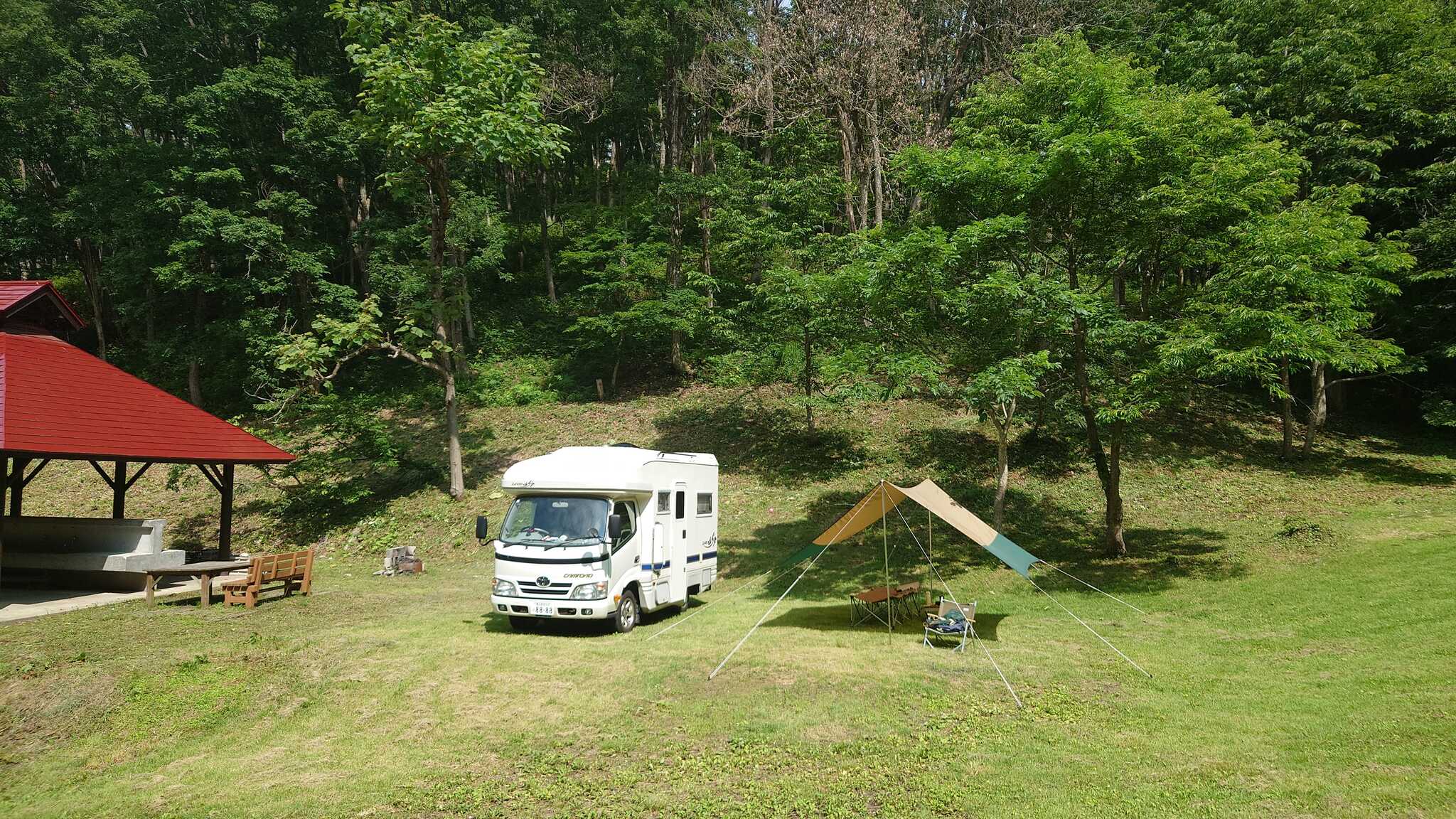 日差し厳しかったです