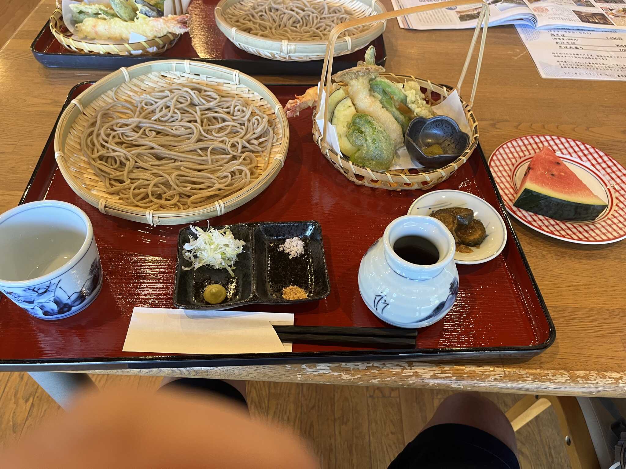 天ぷらそばが最高