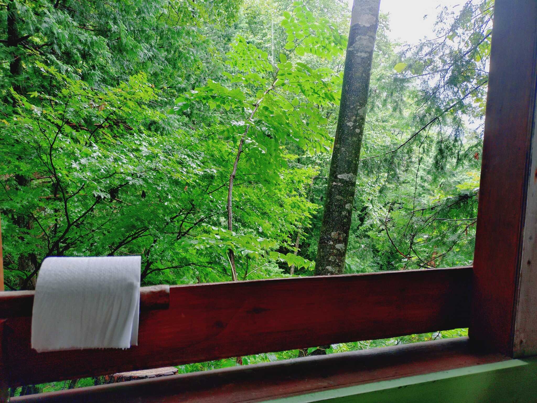 最高の景色のトイレ