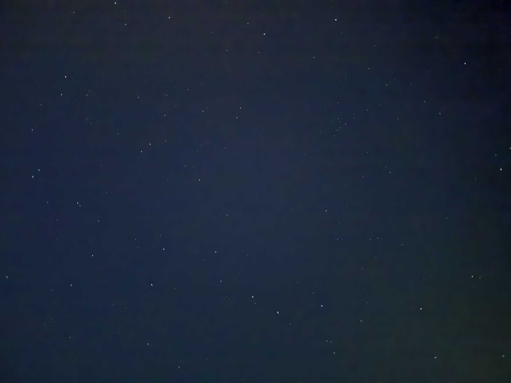 星空(スマホで撮影)