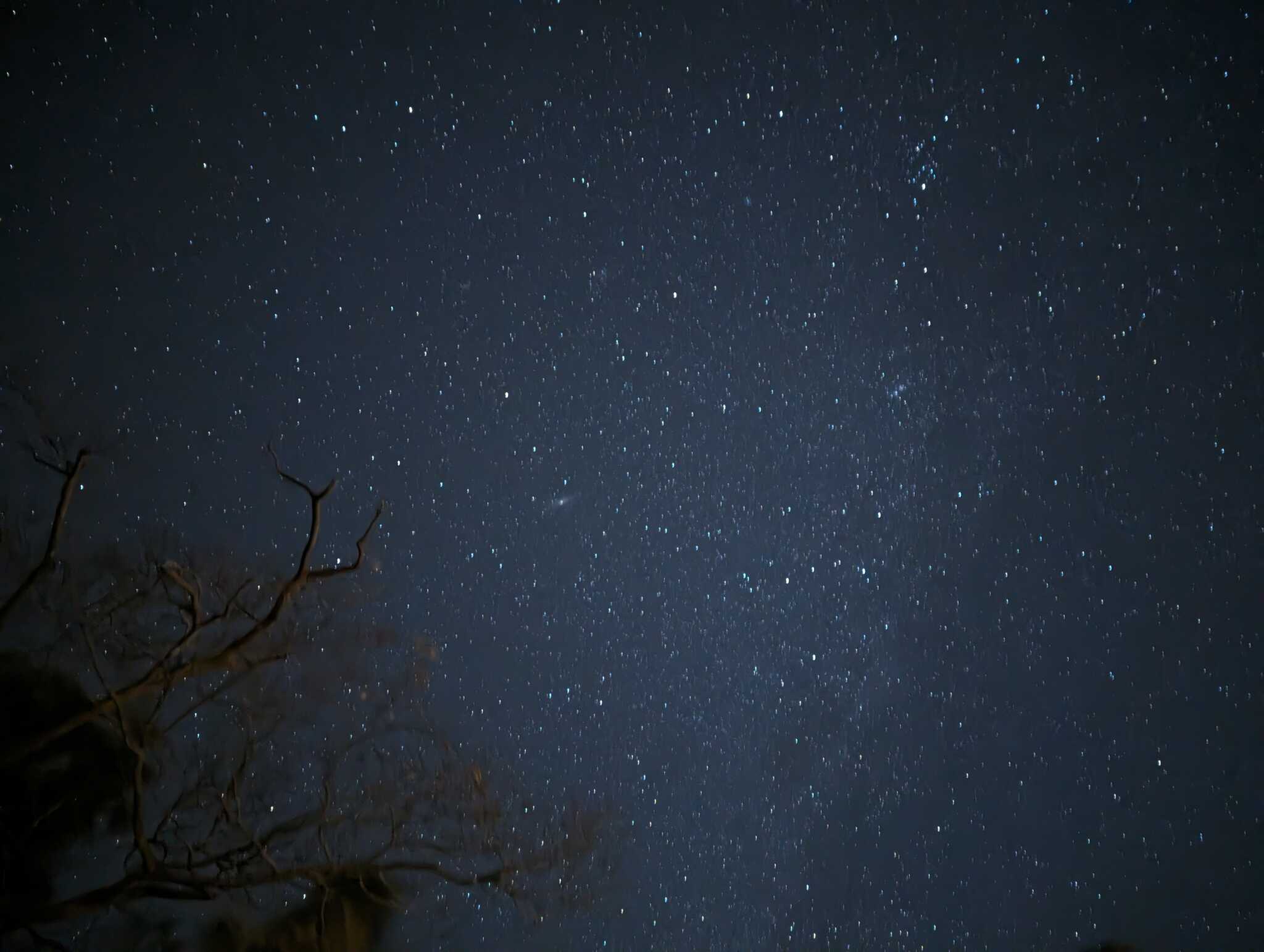 サイトからの星空