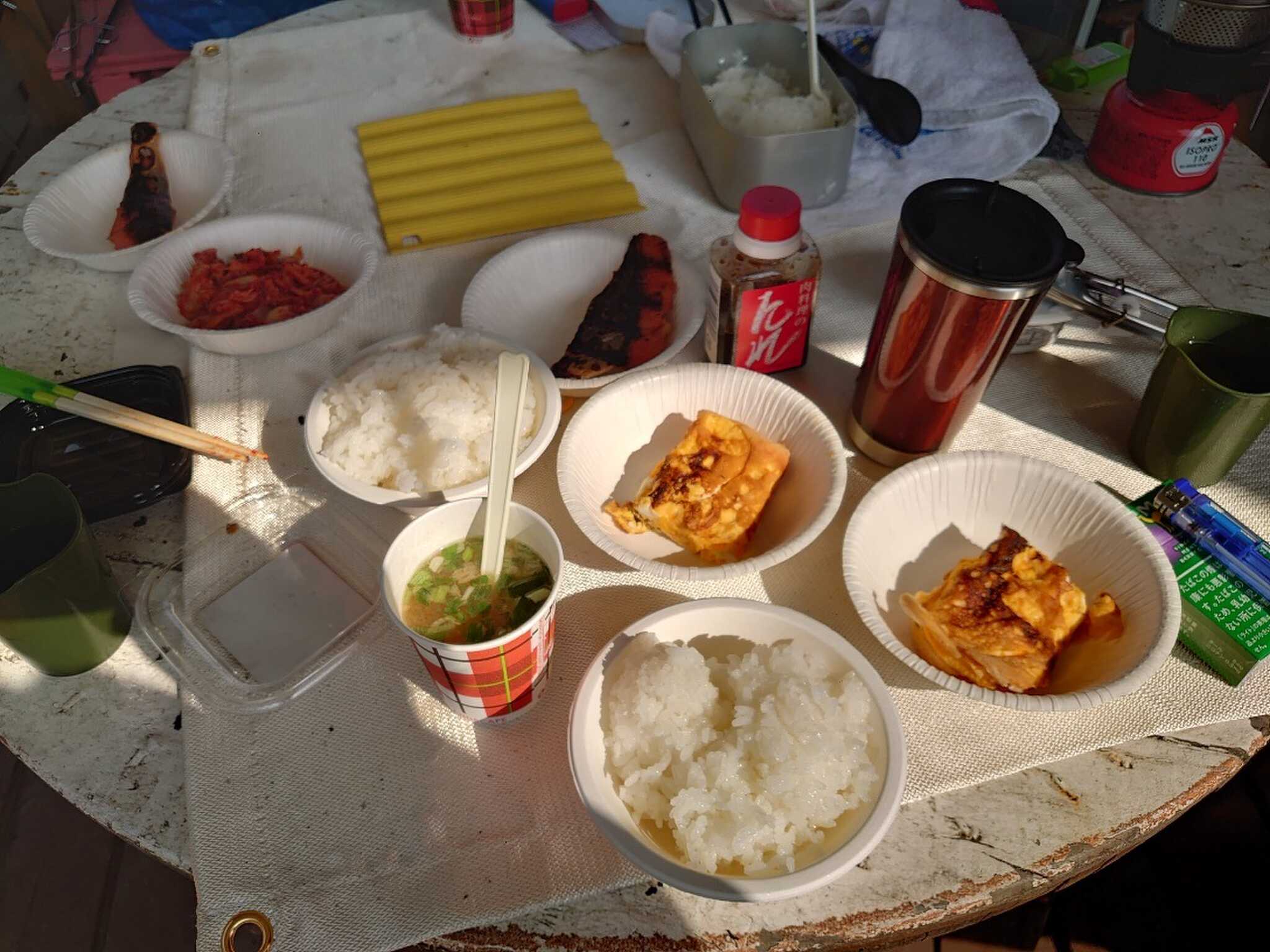 朝食です。