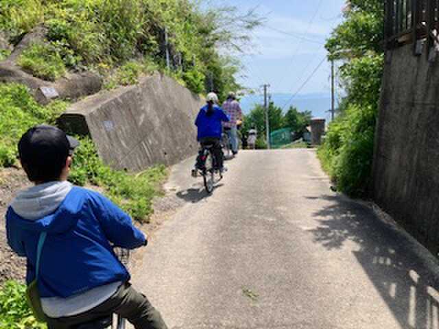 レンタサイクルを借りて