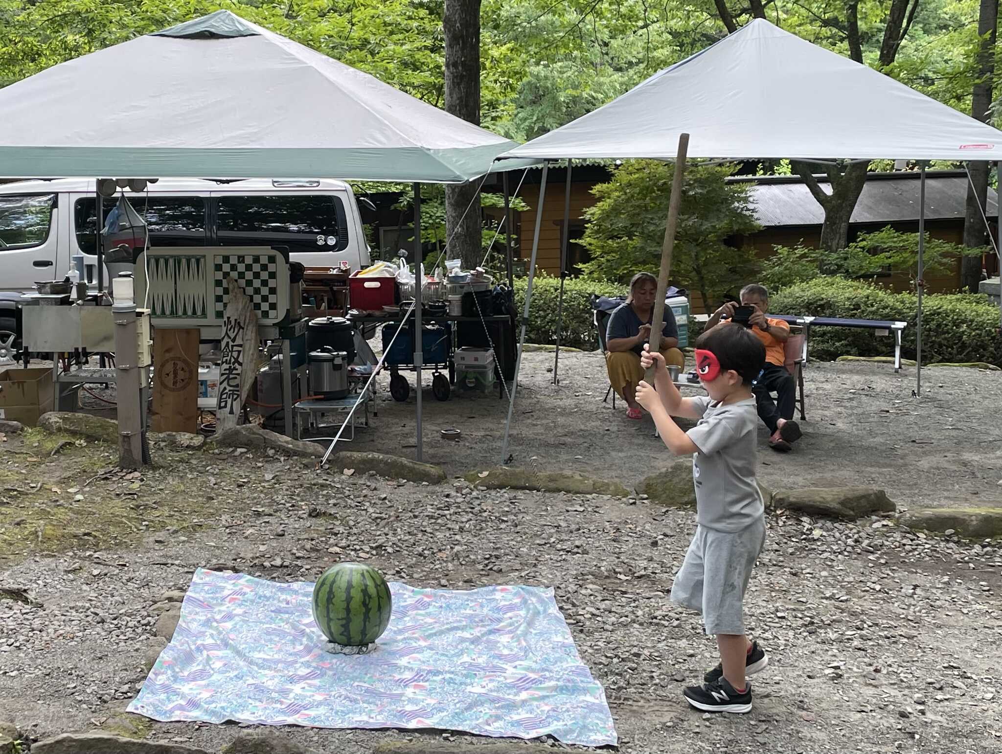 すいか割り