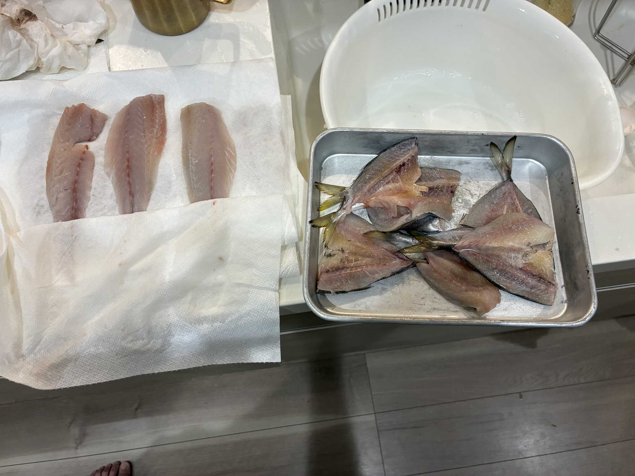 初の三枚おろし