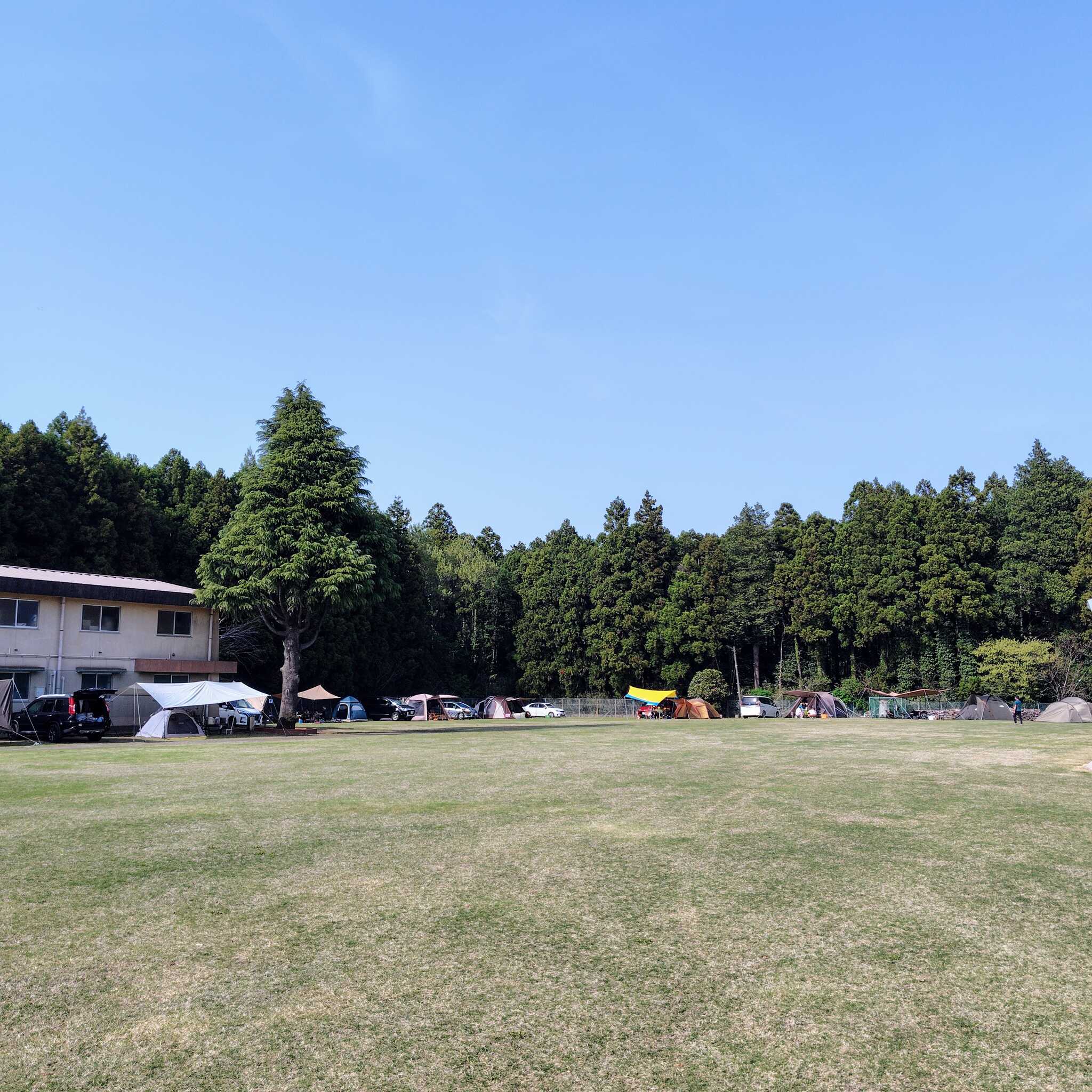 開放感のあるフィールド