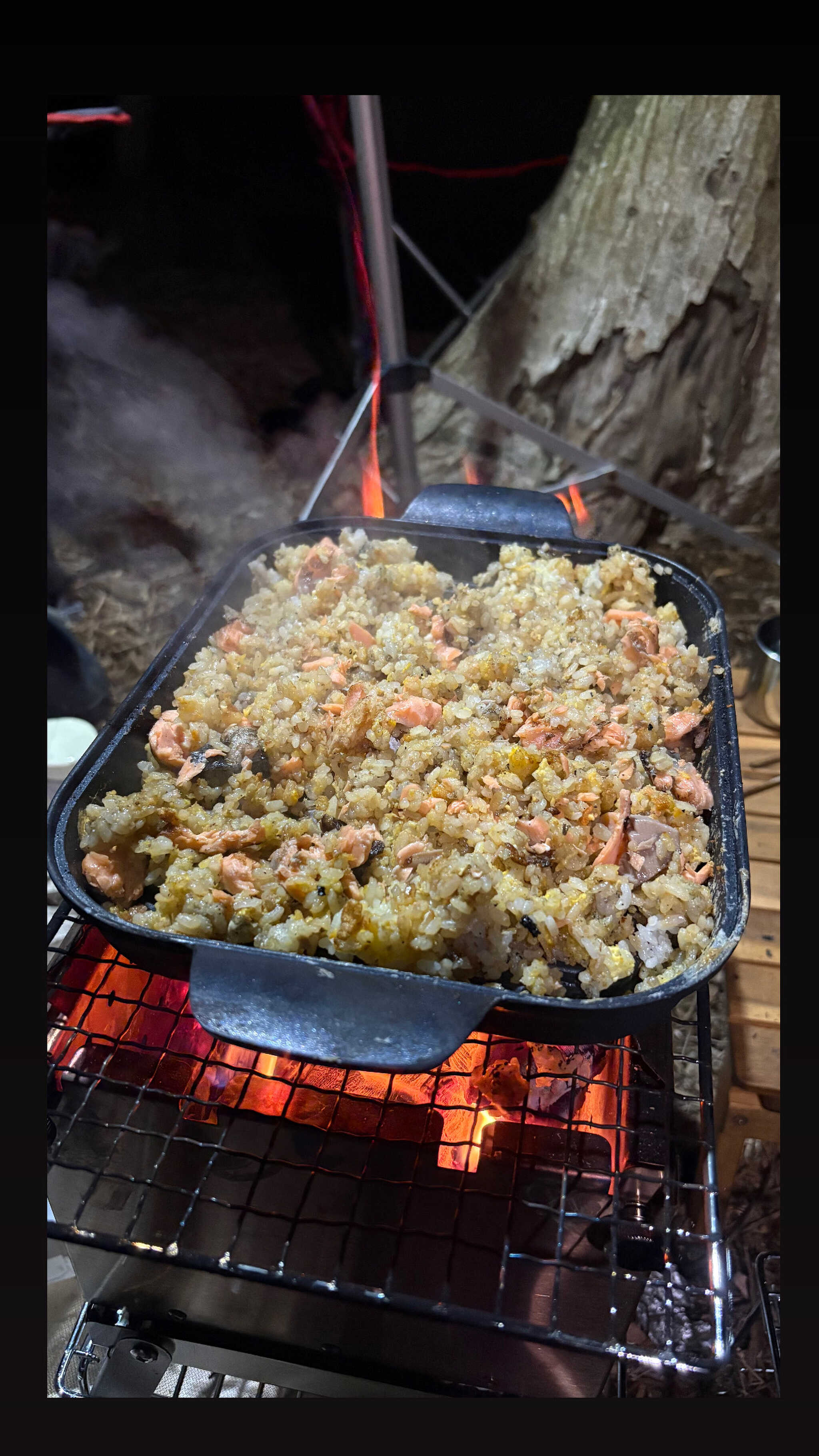 しゃけチャーハン