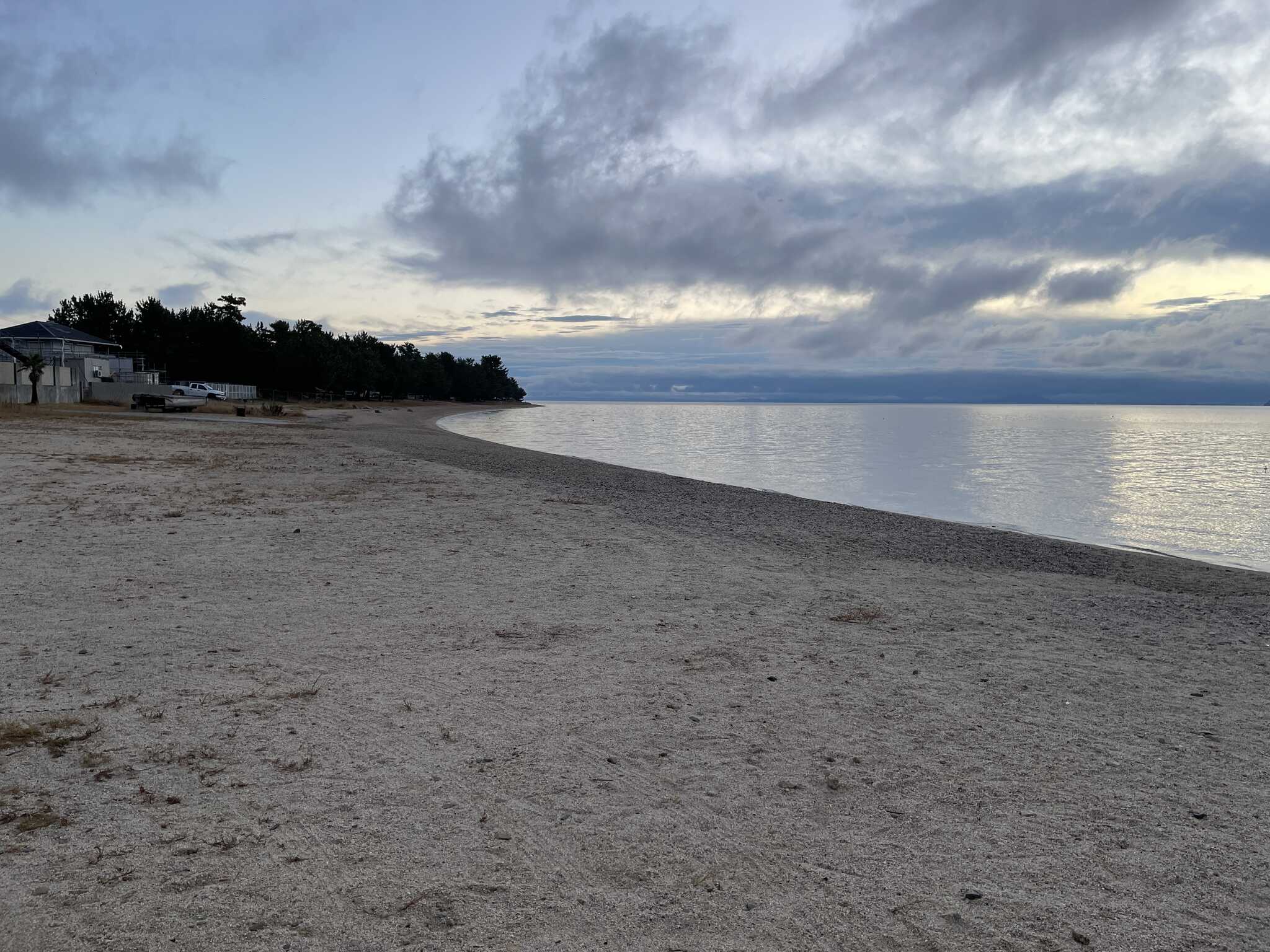 浜辺の景観