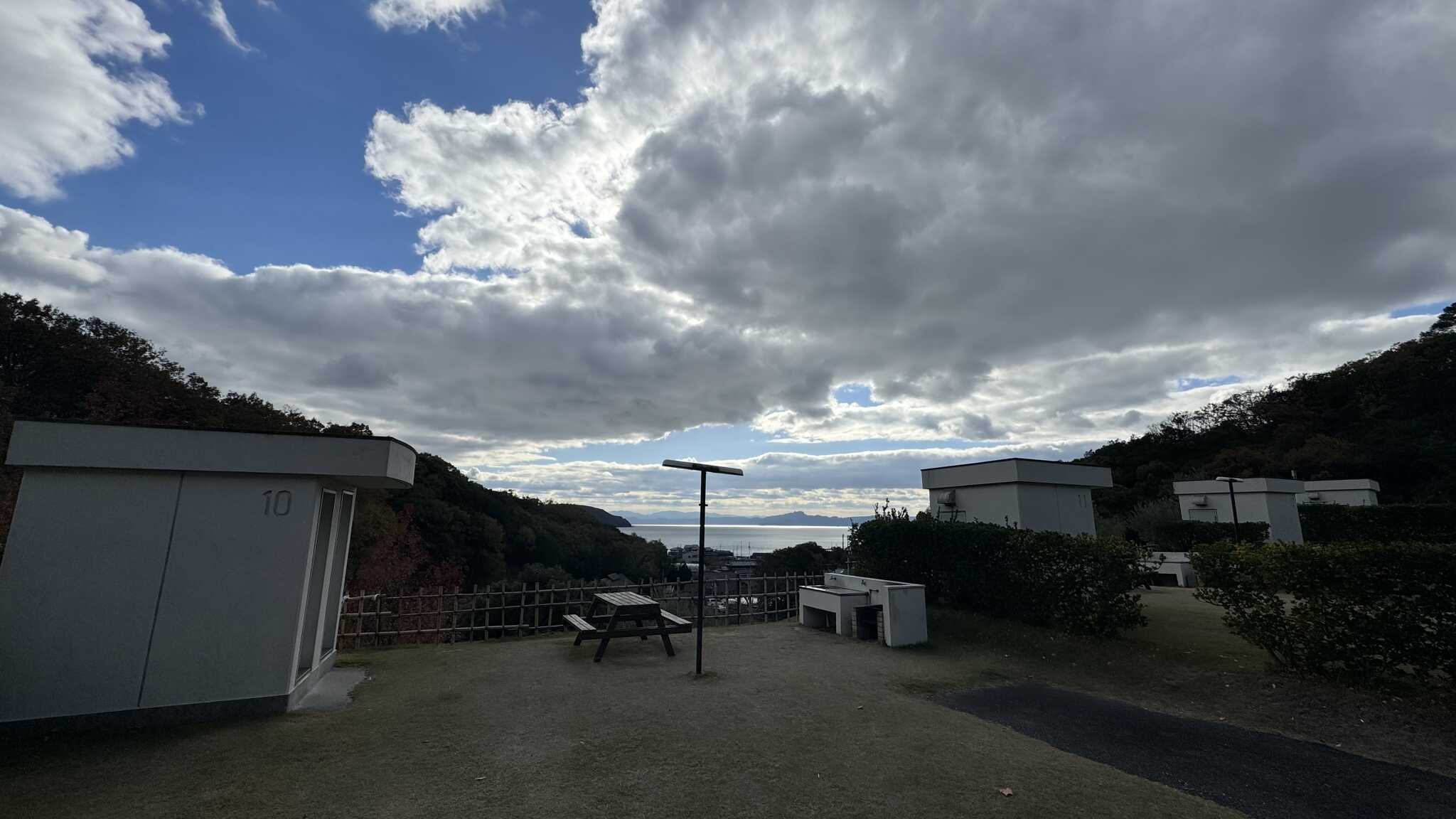 オートキャンプサイト最上部
