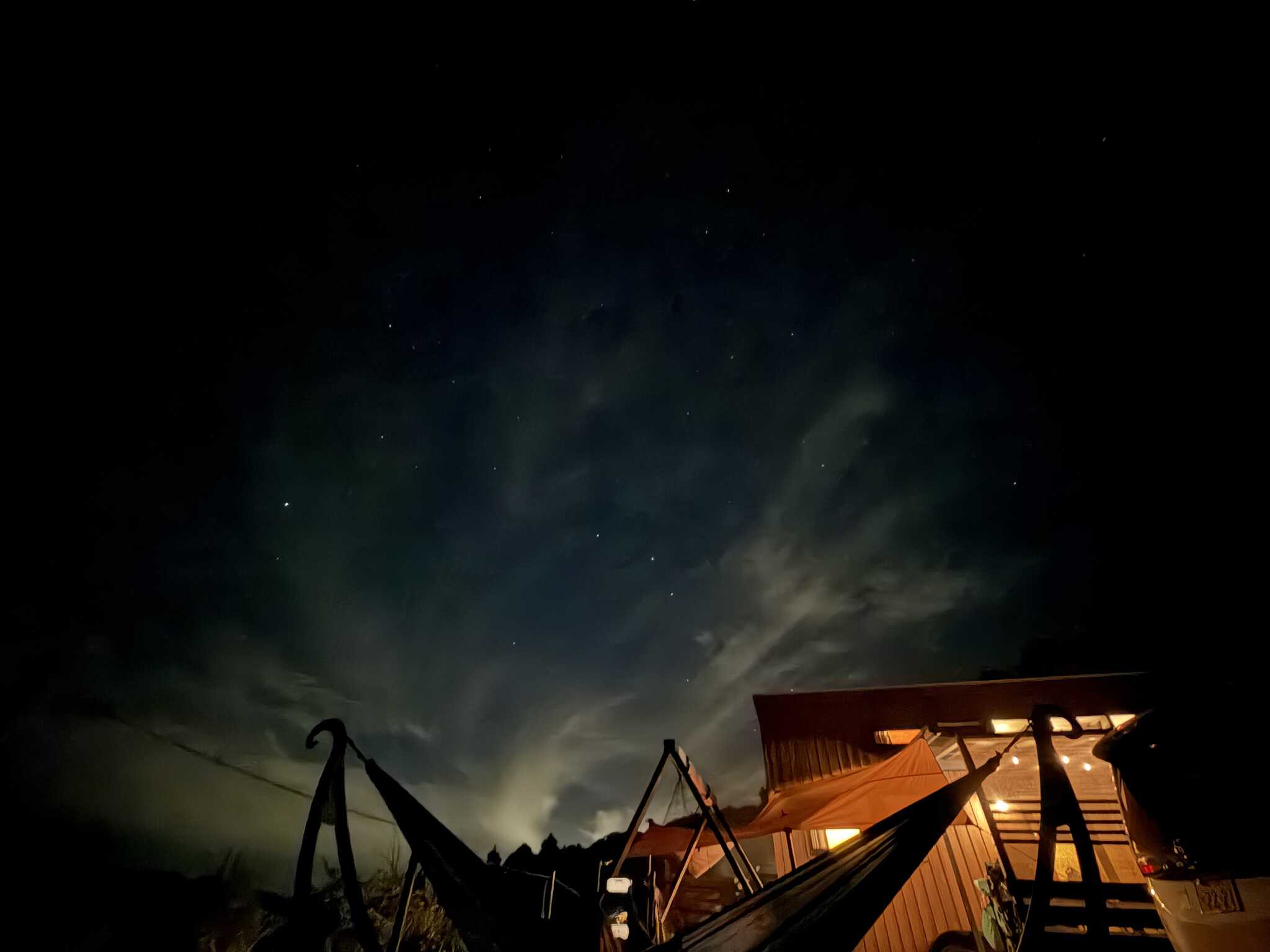 星空が美しかったです。