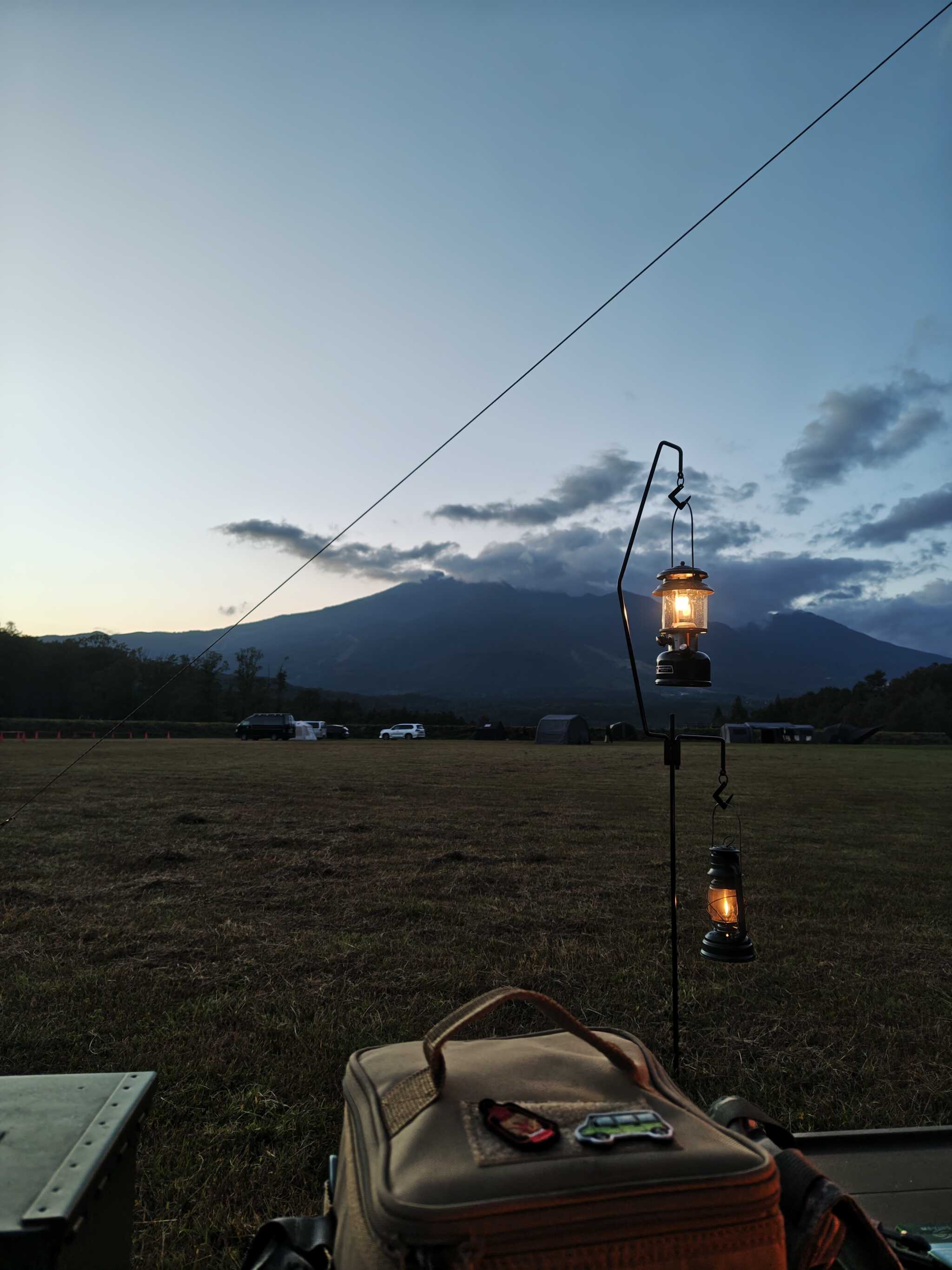 夕暮れの妙高山