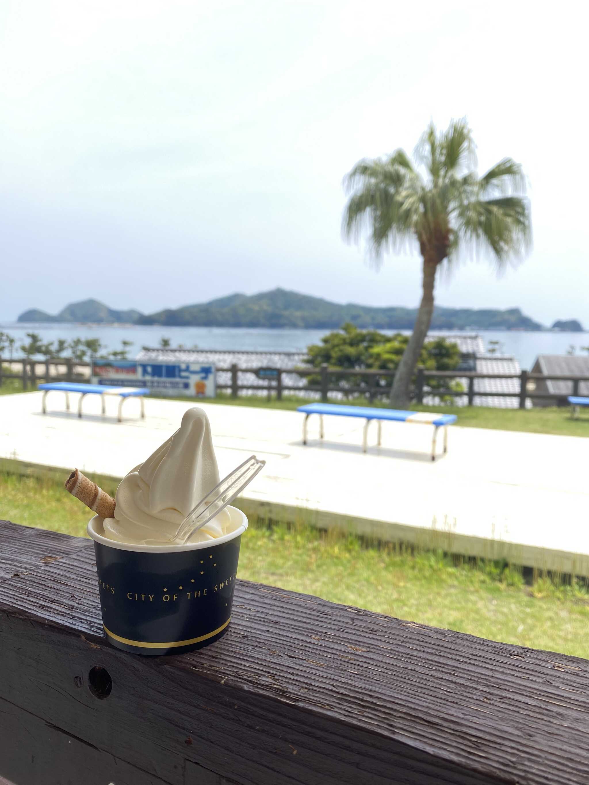 塩アイスはオススメ