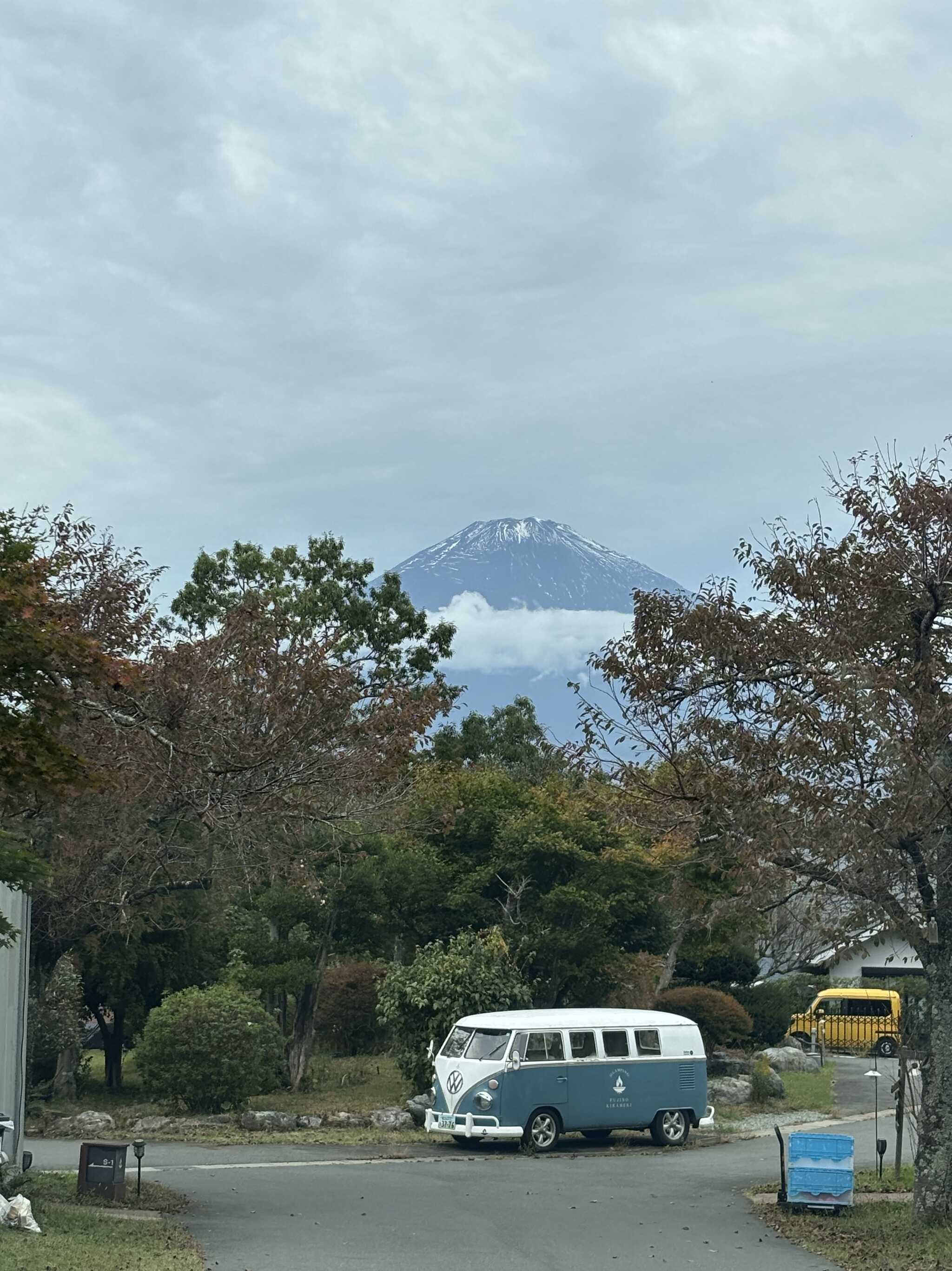 富士が近い
