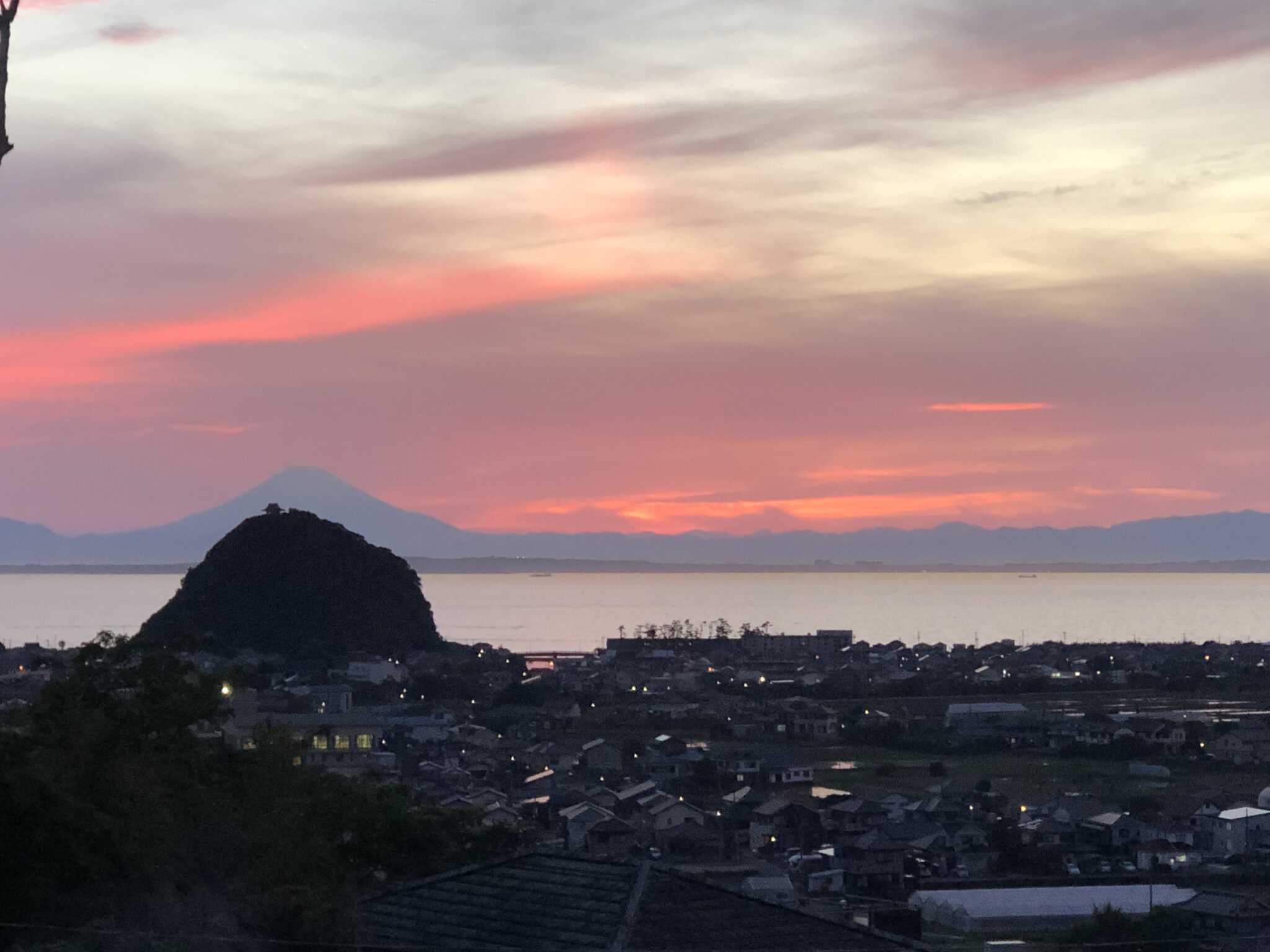 最高の夕陽