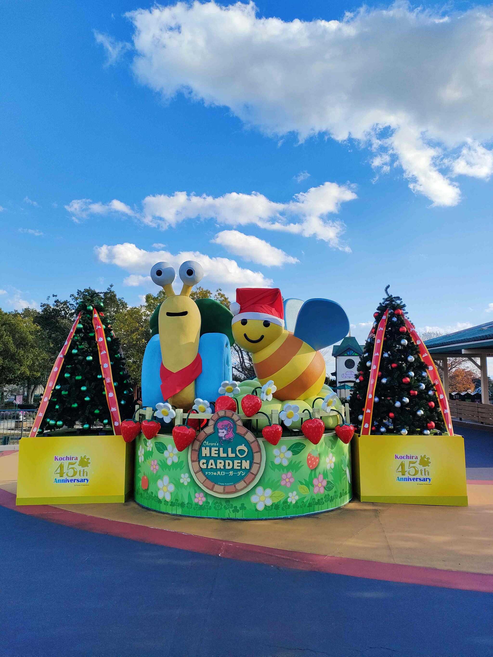 遊園地もクリスマス仕様!