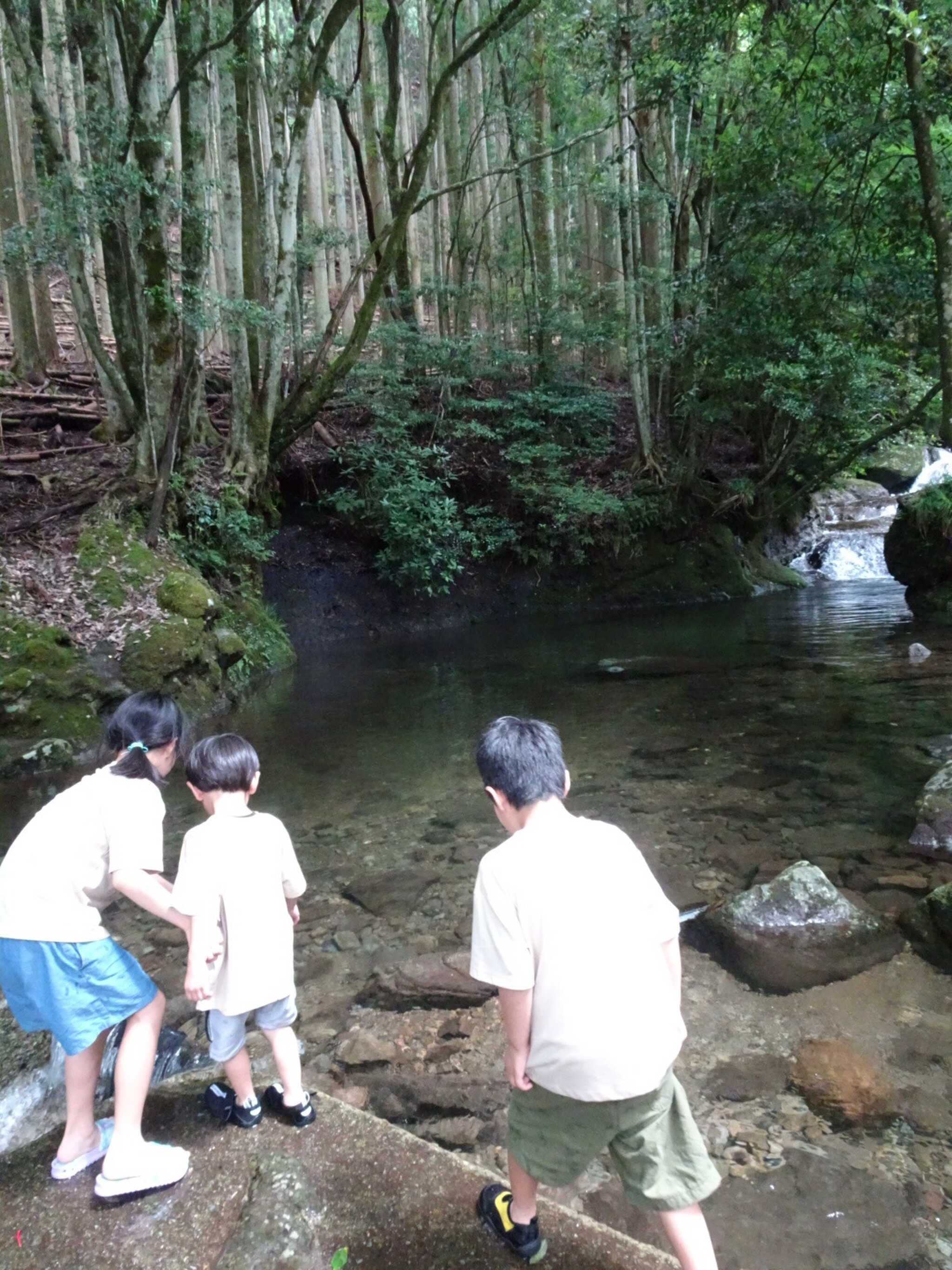 川あそび、水着もってくればよかった☆