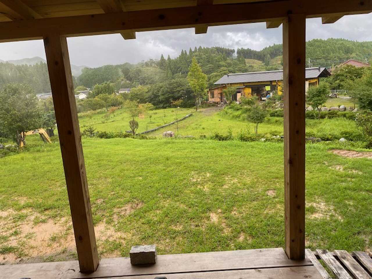 サウナからの景色