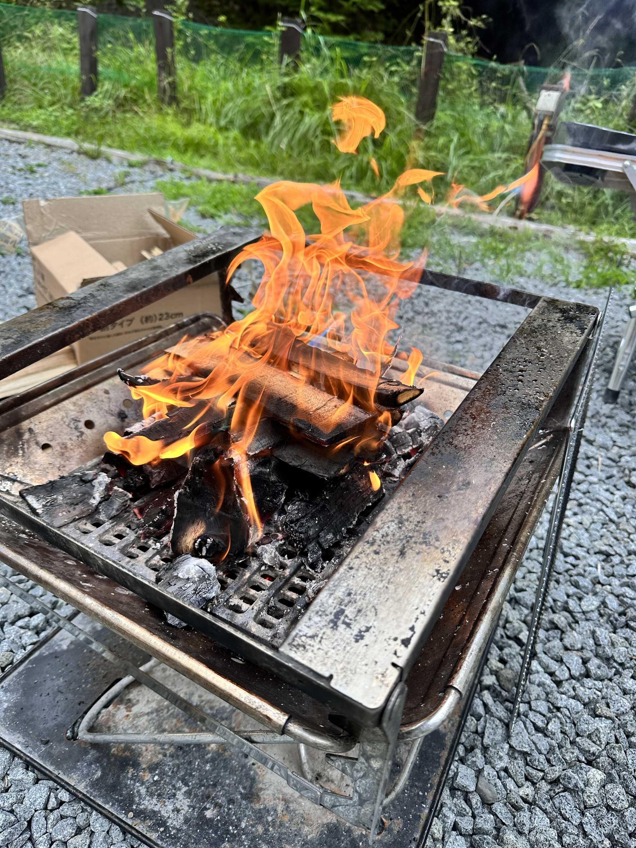 焚き火