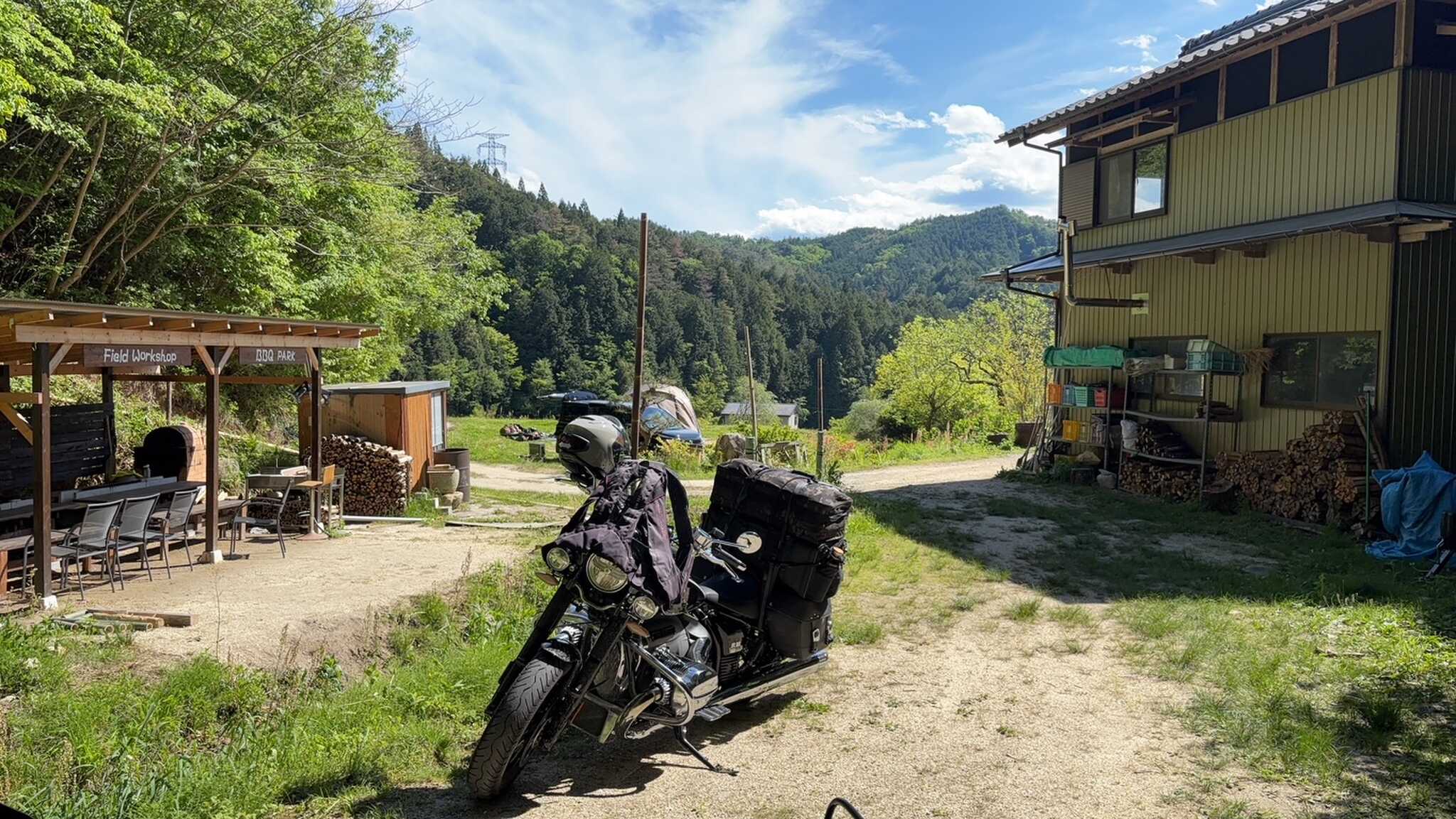 バイクキャンプでもOK