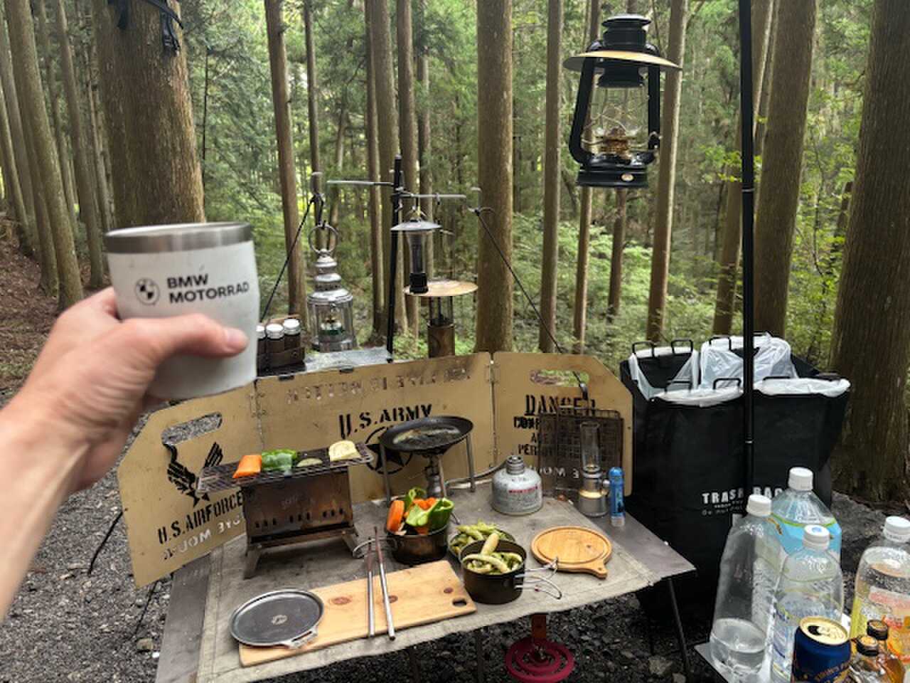 森と乾杯!