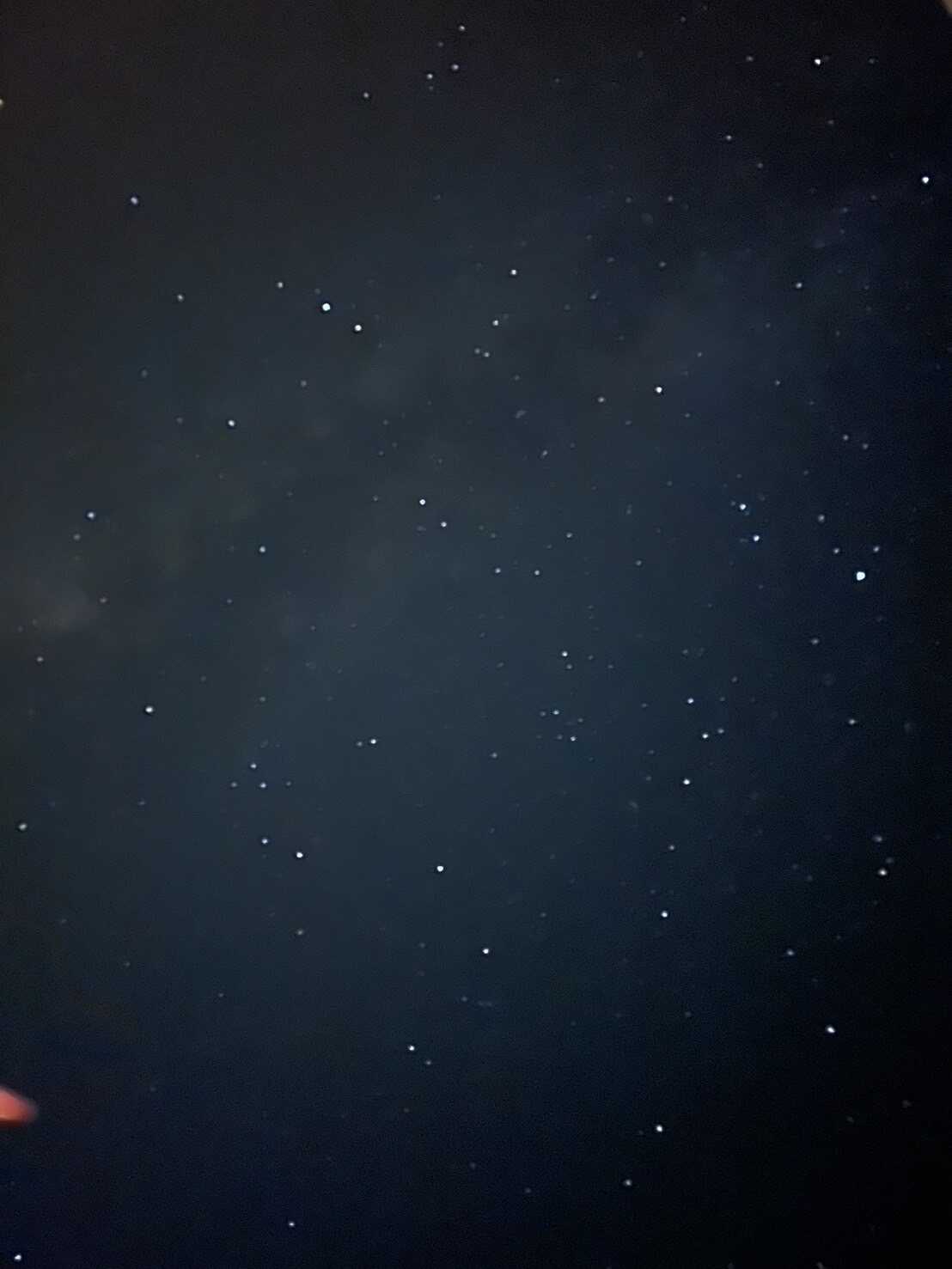 満点の星空