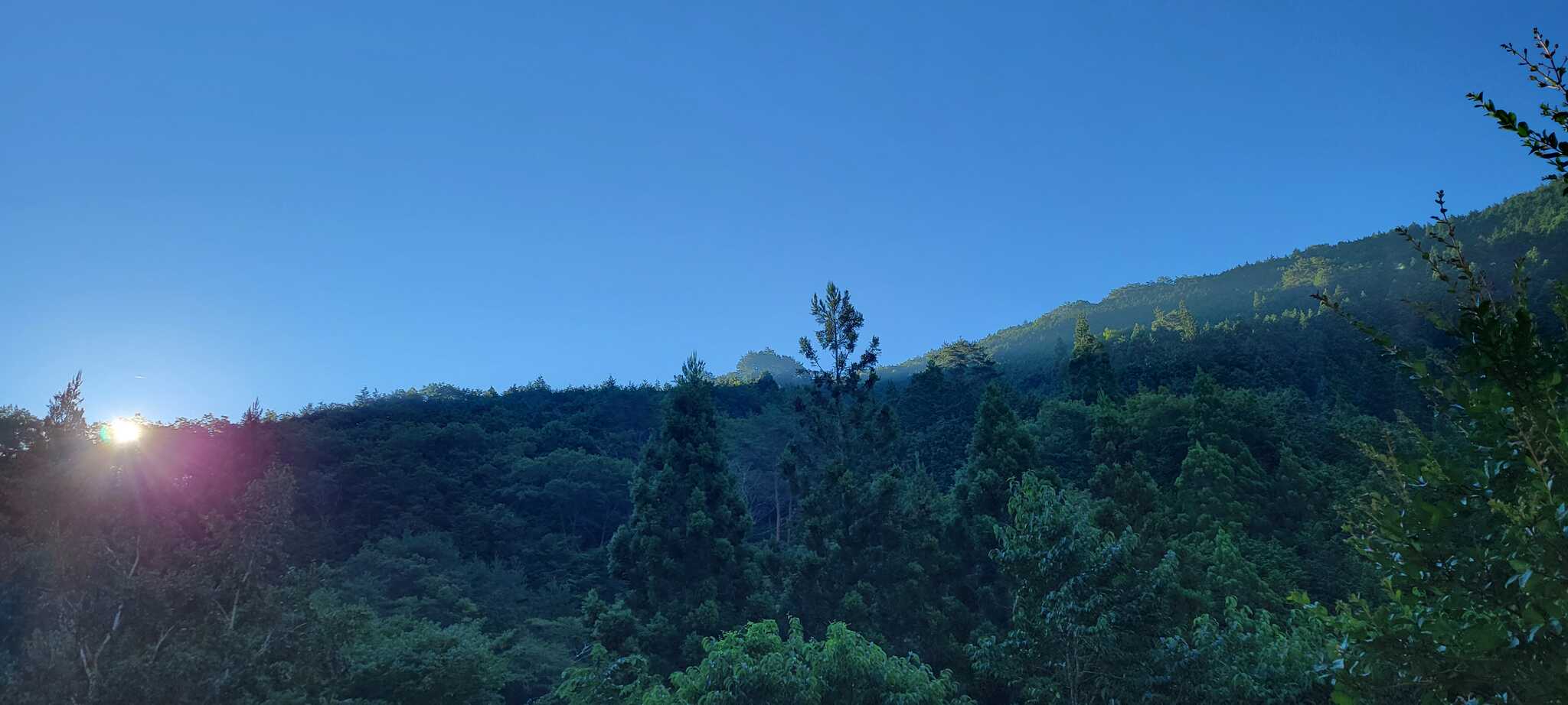翌日も快晴で