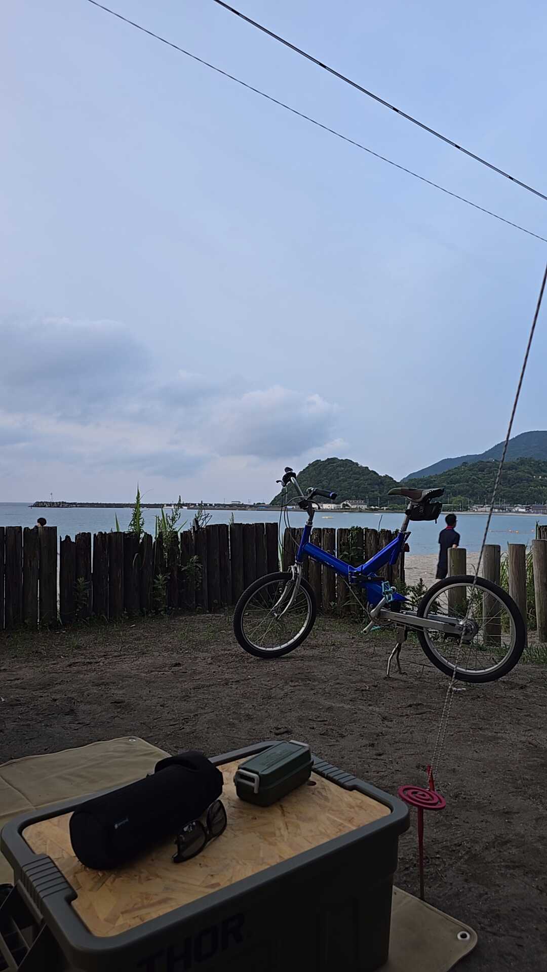 テントからの景色