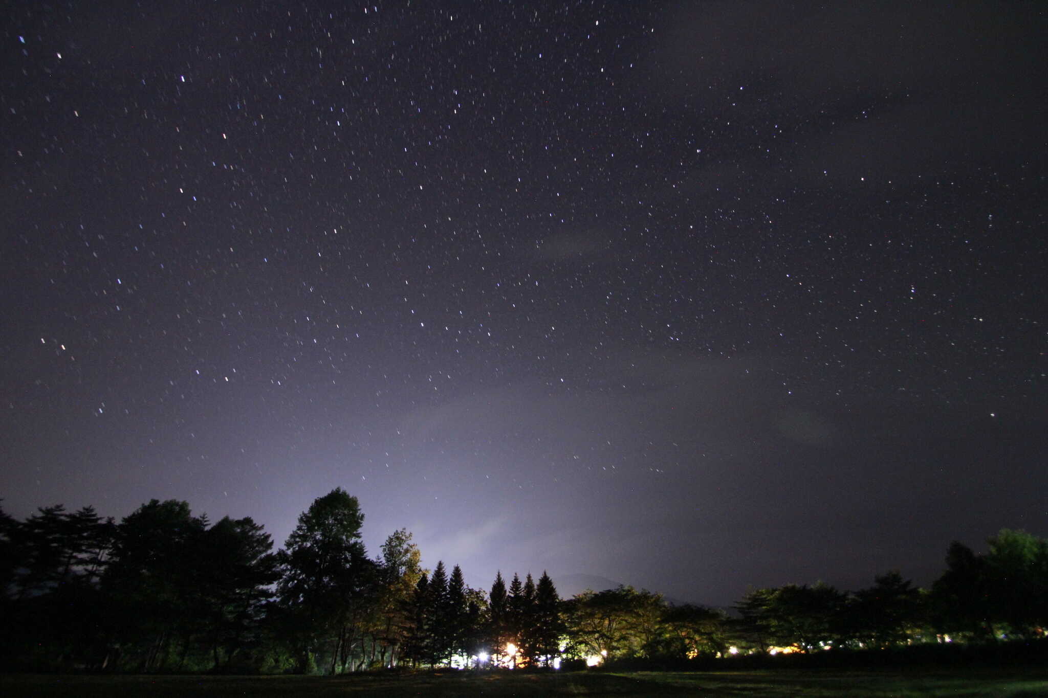 雨の後の星空2