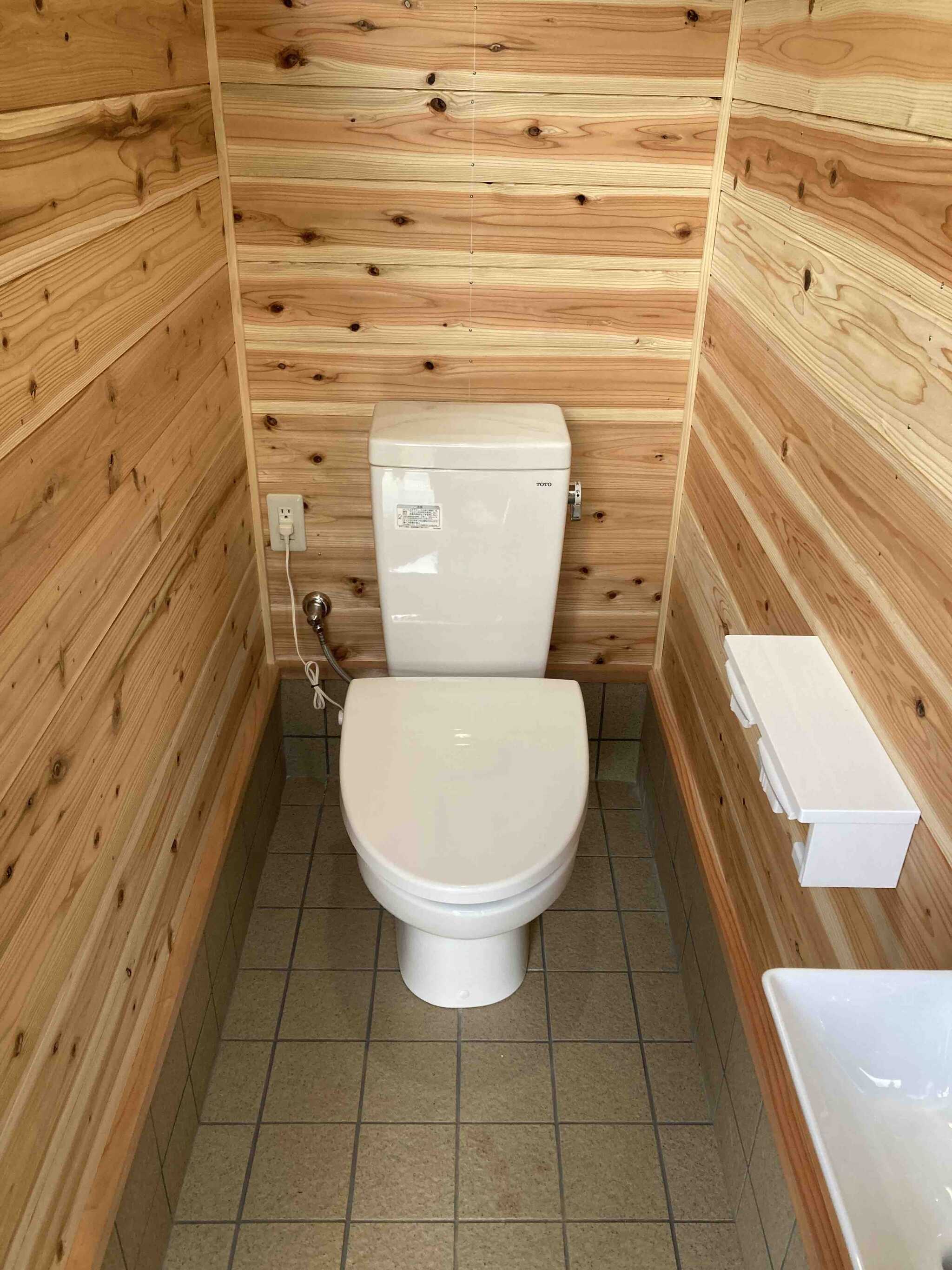 個室トイレが綺麗でした!