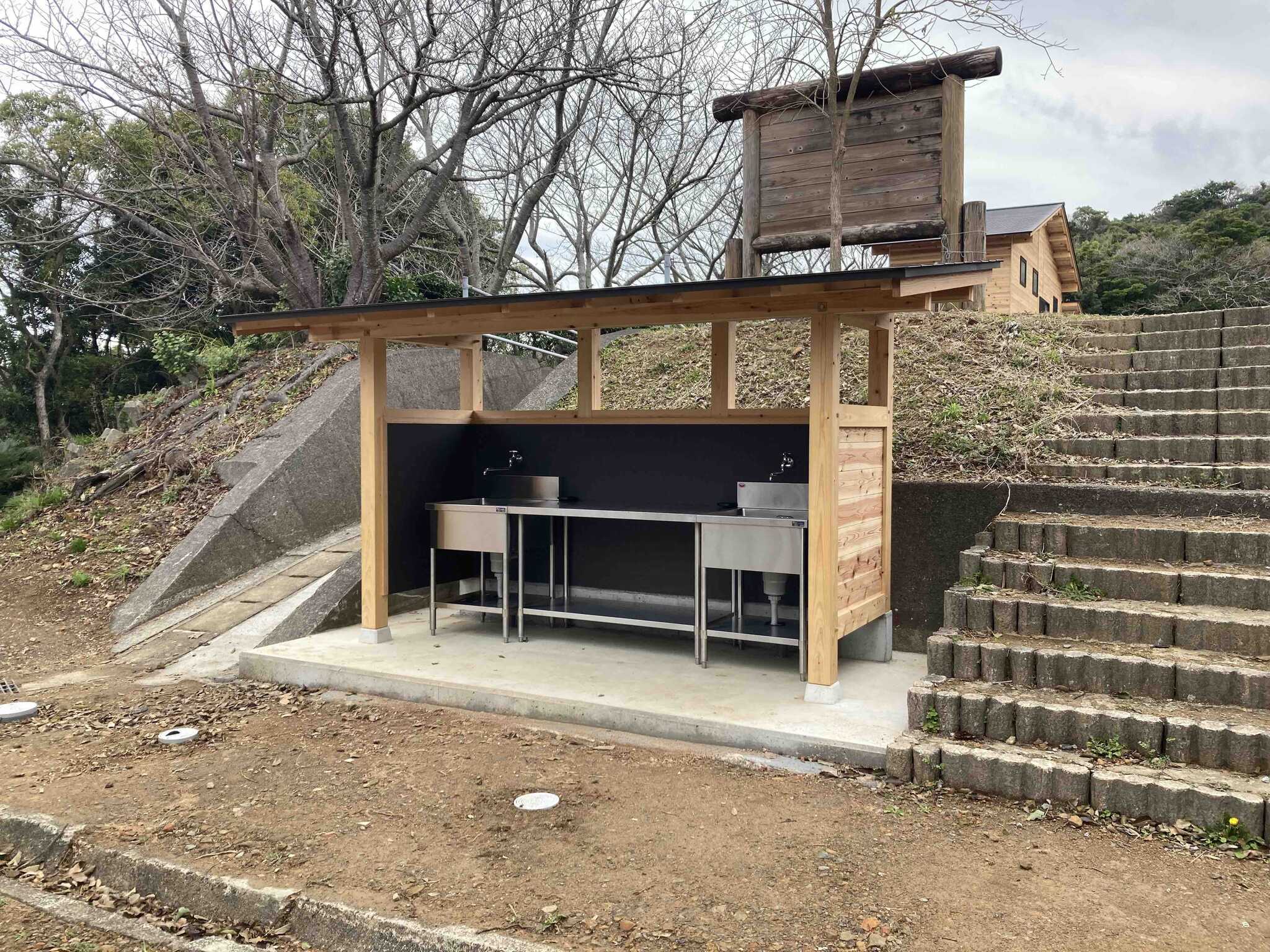 炊事場も綺麗でした!