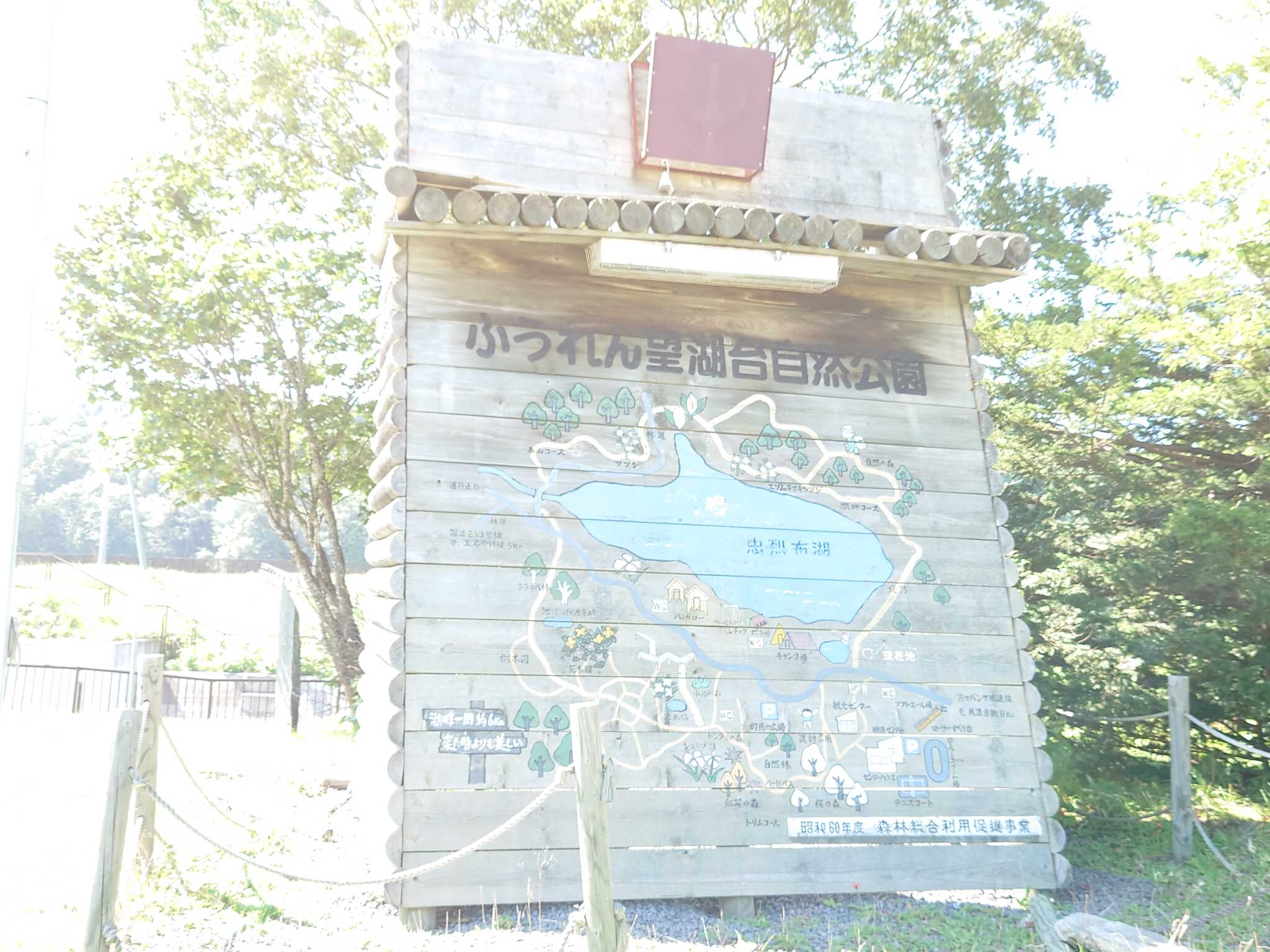 入口付近案内板